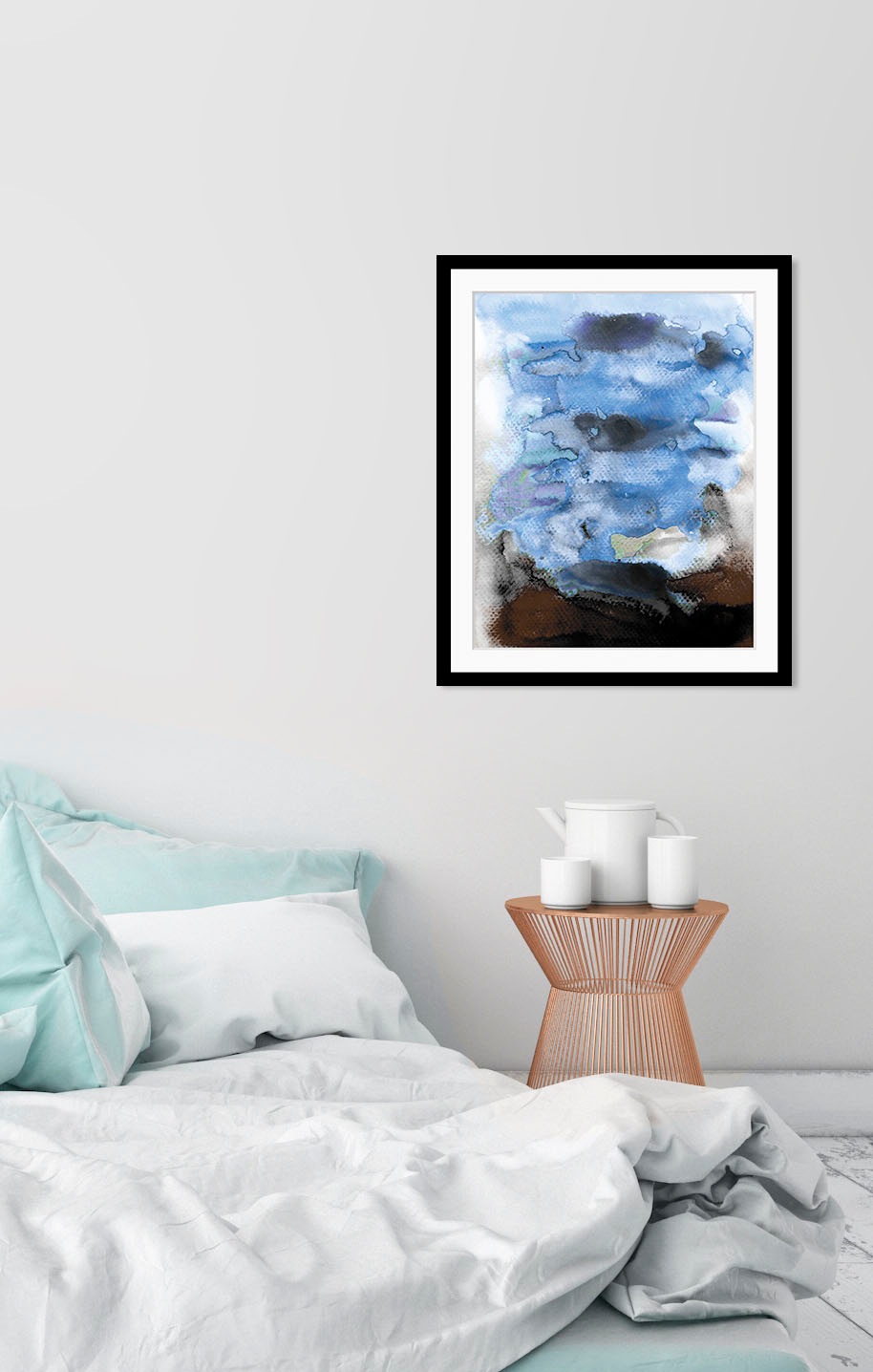 queence Bild »Angelina«, Abstrakt-Kunst-Figuren-Modern-Gemälde, (1 St.), HD günstig online kaufen