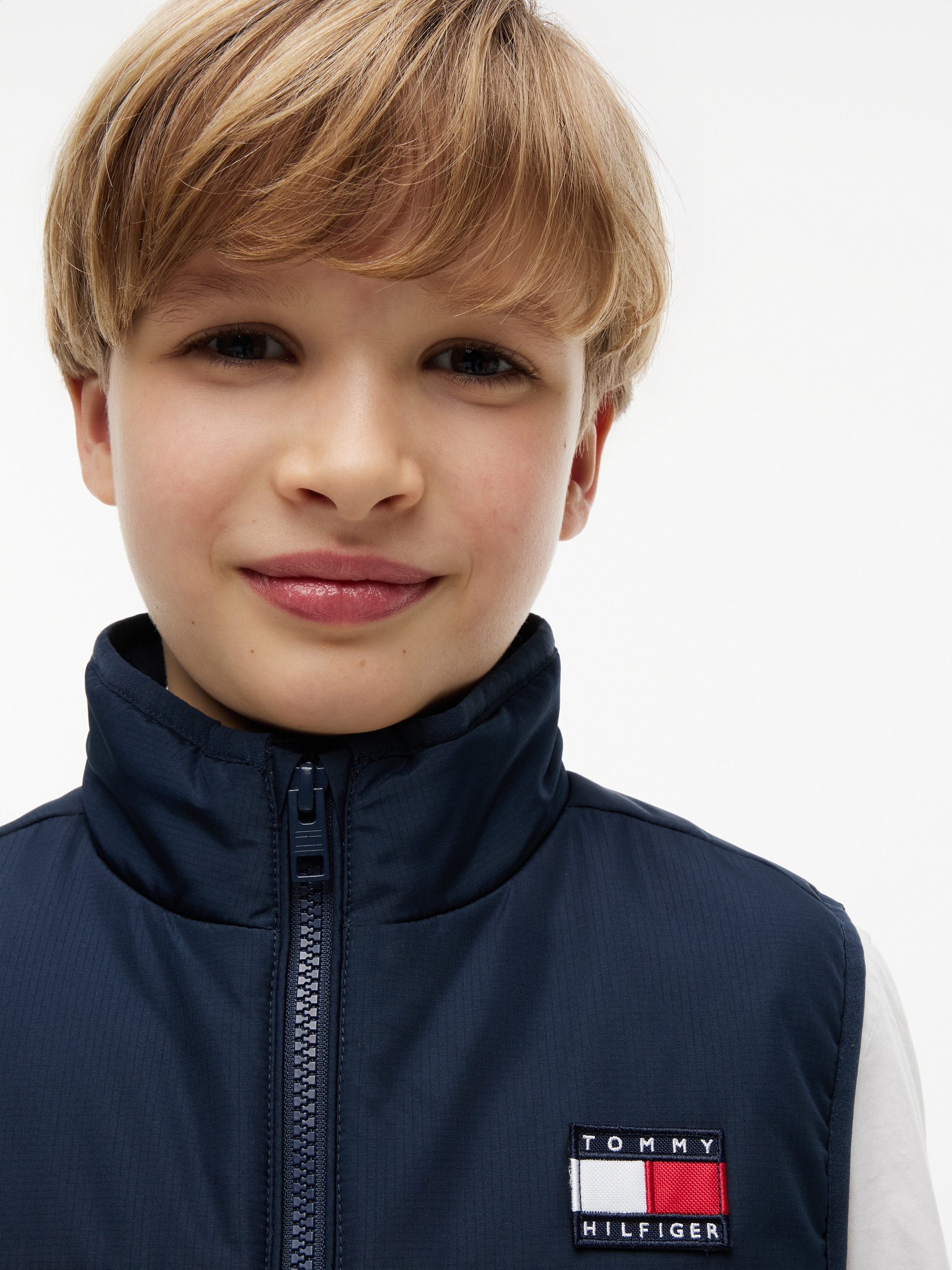 Tommy Hilfiger Steppweste Kinder bis 16 Jahre, Druck