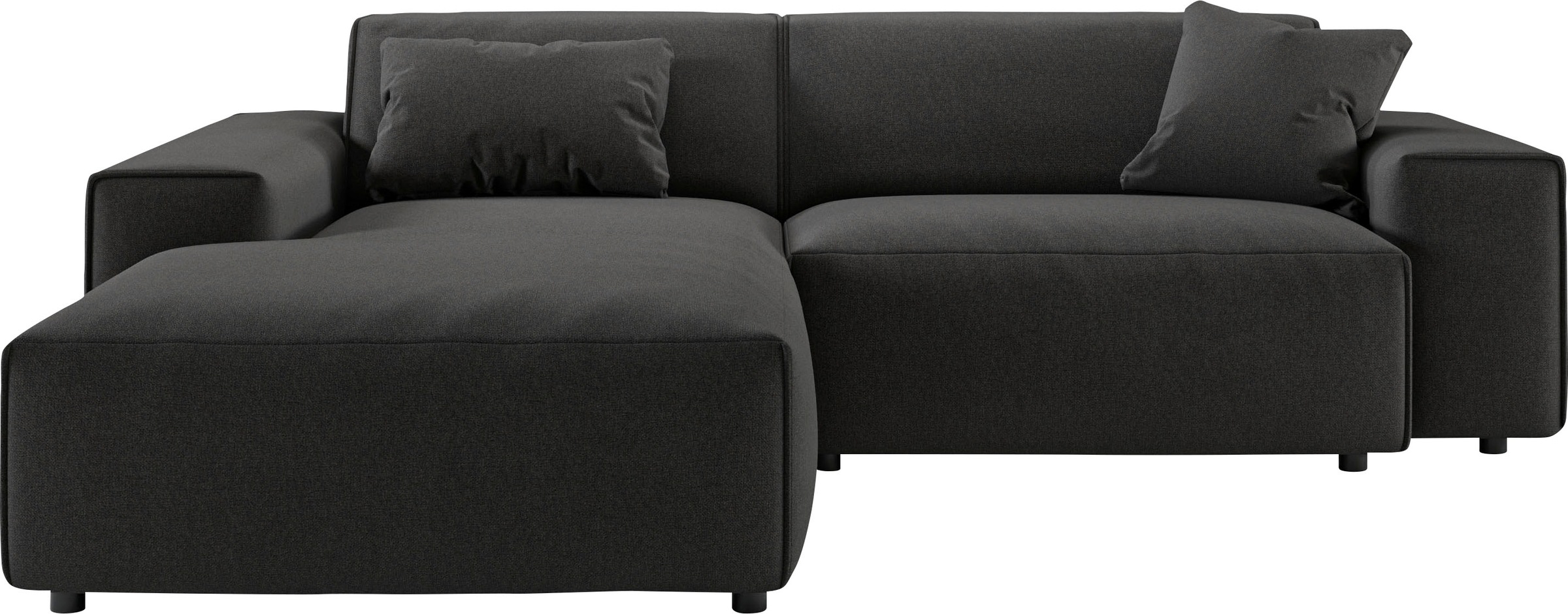 andas Ecksofa »Glimminge L-Form auch in Breitcord, Feincord + Easy care-Bezug,«, Breite 234, Zierkissen