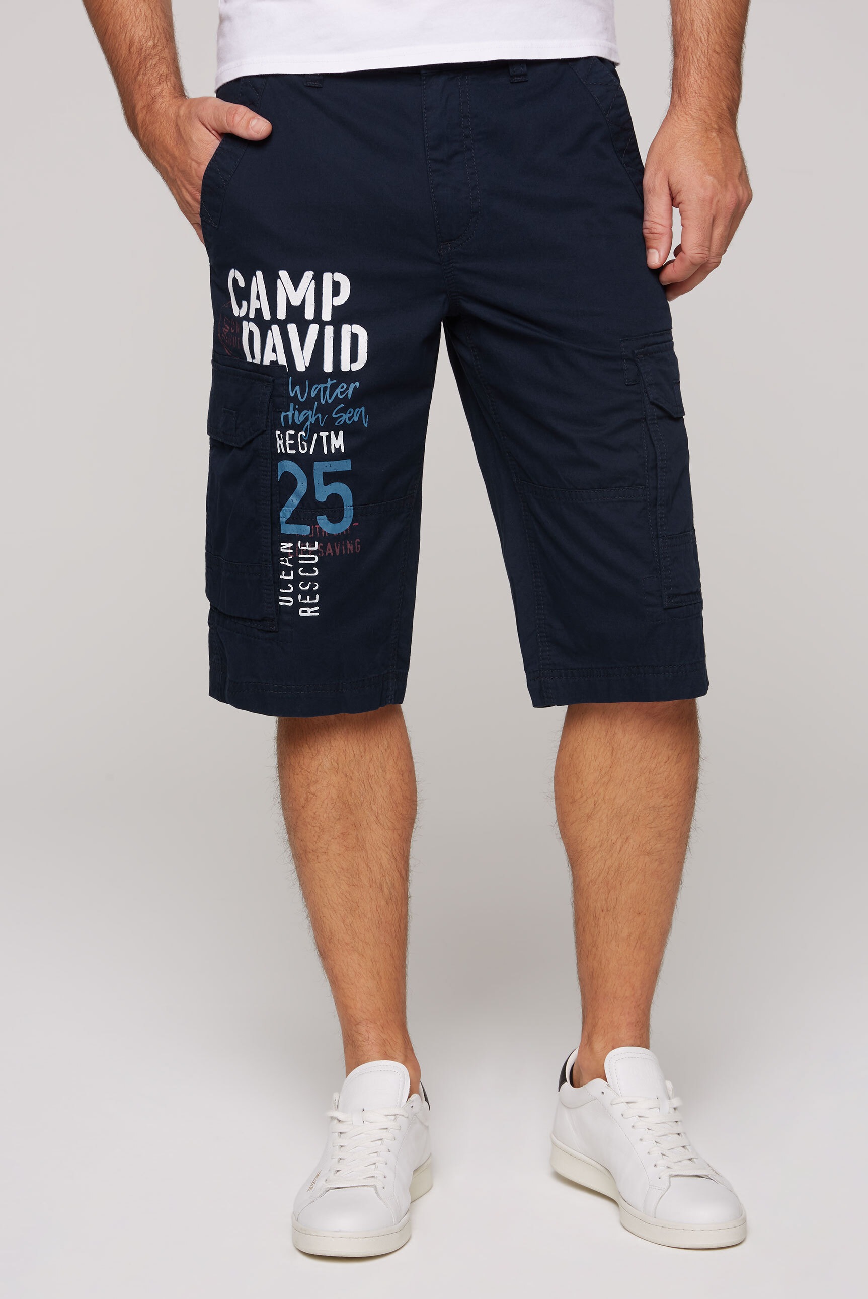Bild von CAMP DAVID Shorts, aus Baumwolle