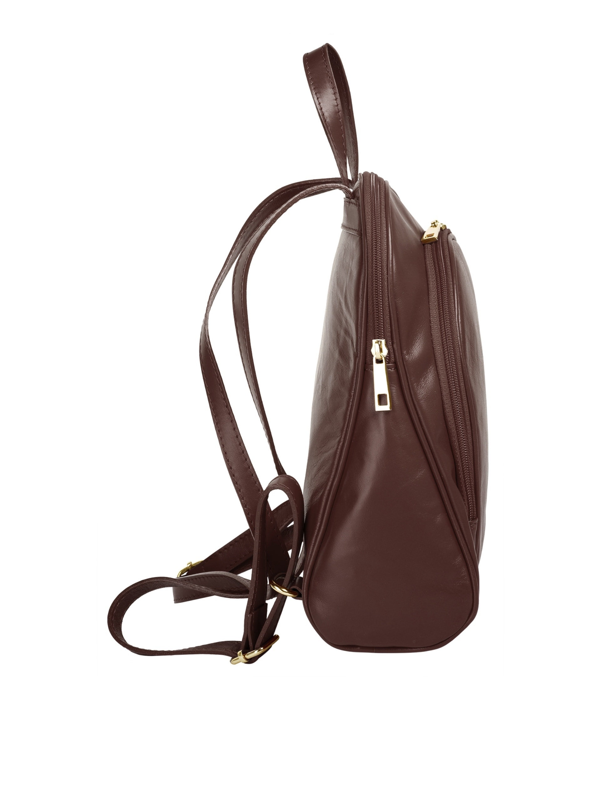 Cluty Cityrucksack, echt Leder, Made in Italy