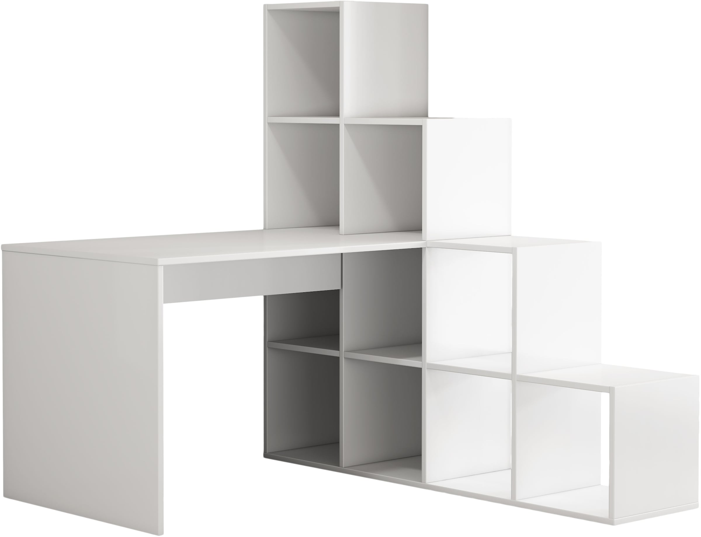 OTTO home Regal-Schreibtisch »Ciela« Set, flexible Aufstellmöglichkeiten, w günstig online kaufen