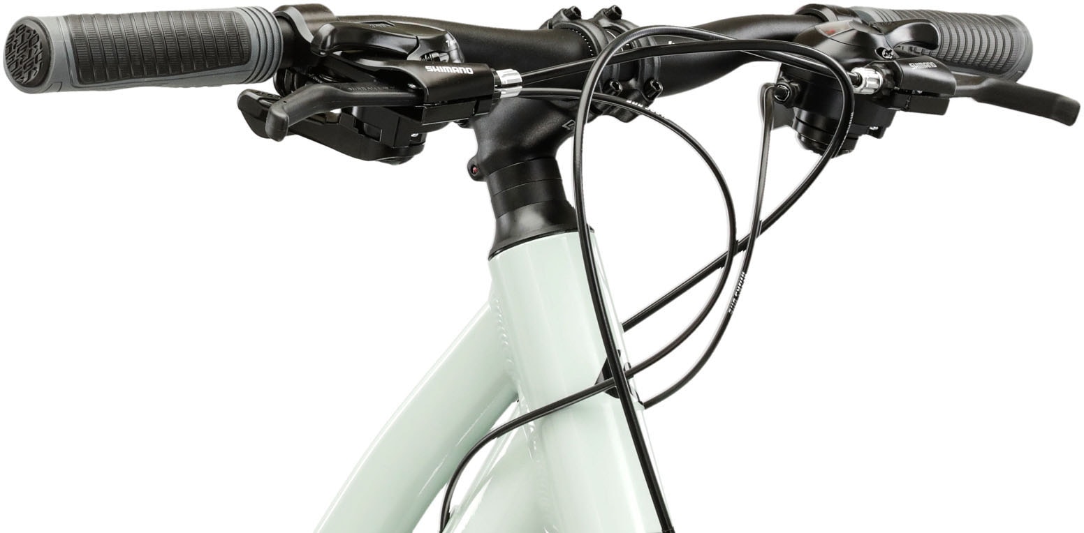 Kross Crossrad »Crossrad Damen 28" Evado 2.0 mint 21 Gänge« 21 Gang Shimano ALTUS M310 Schaltwerk Kettenschaltung