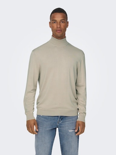 ONLY & SONS Rollkragenpullover »ONSWYLER LIFE REG ROLL NECK KNIT NOOS«