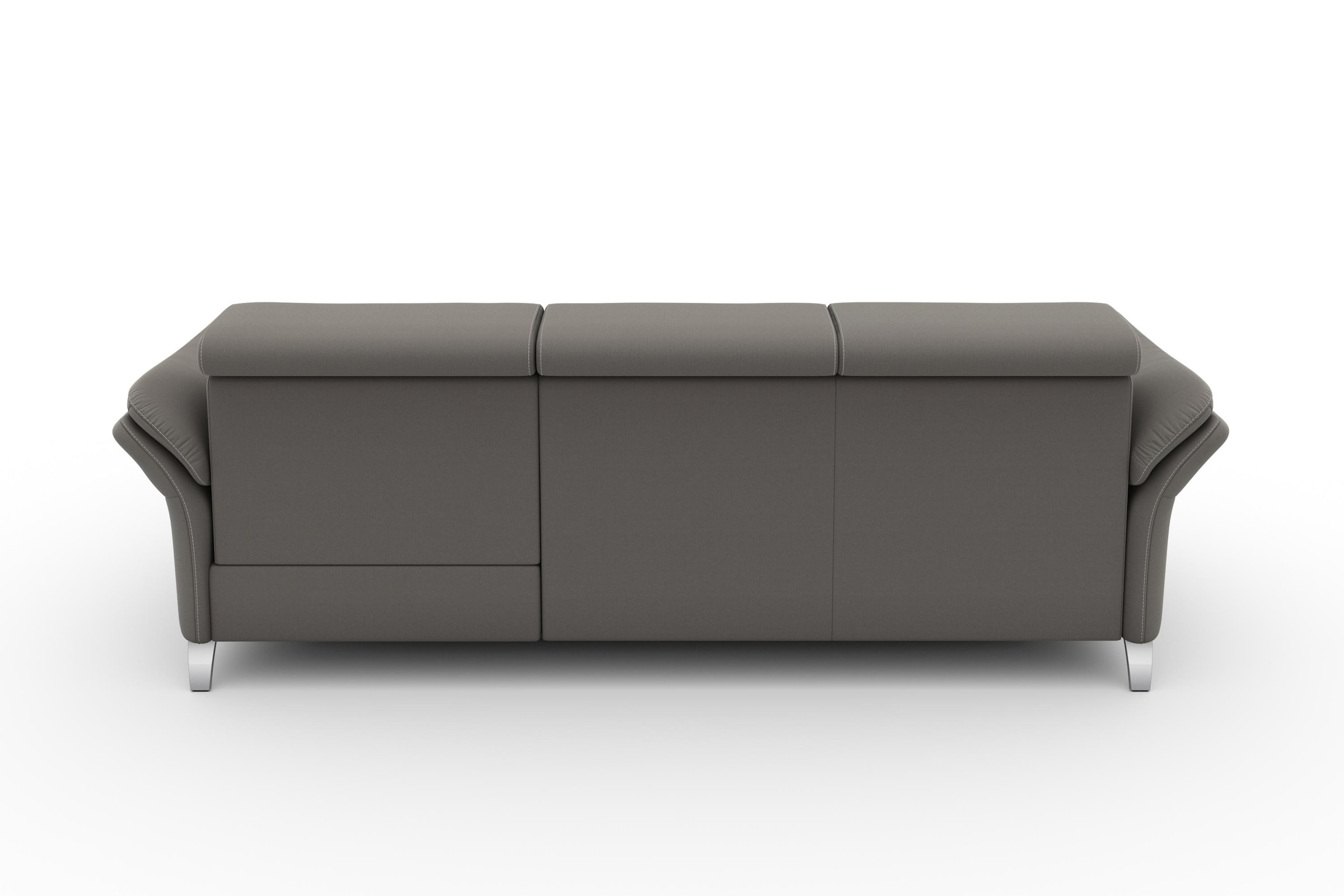 sit&more Ecksofa »Vincenzo L-Form«, inklusive Kopfteilverstellung, wahlweise mit Bettfunktion, Bettkasten