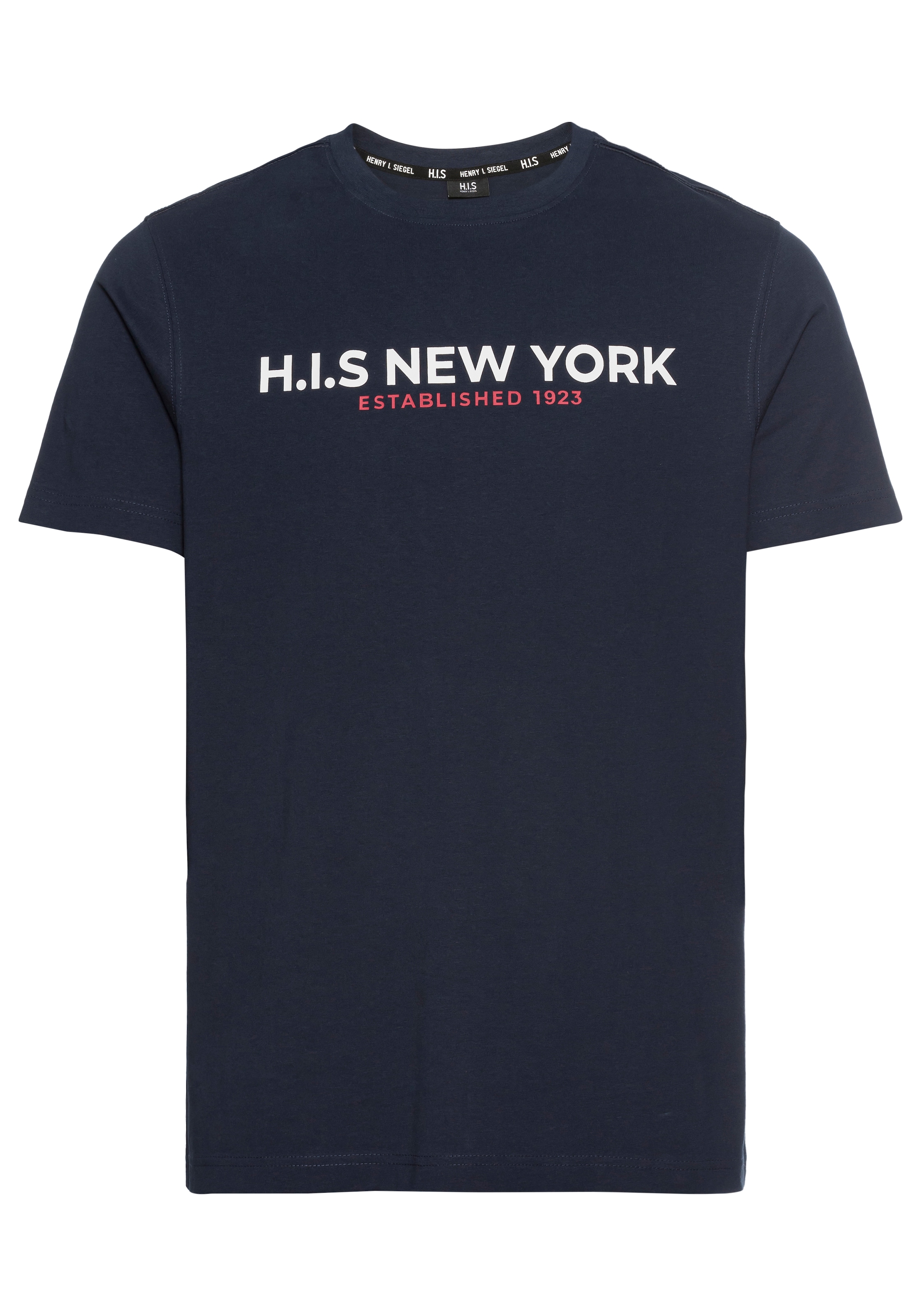 H.I.S T-Shirt, Mit großem Frontprint
