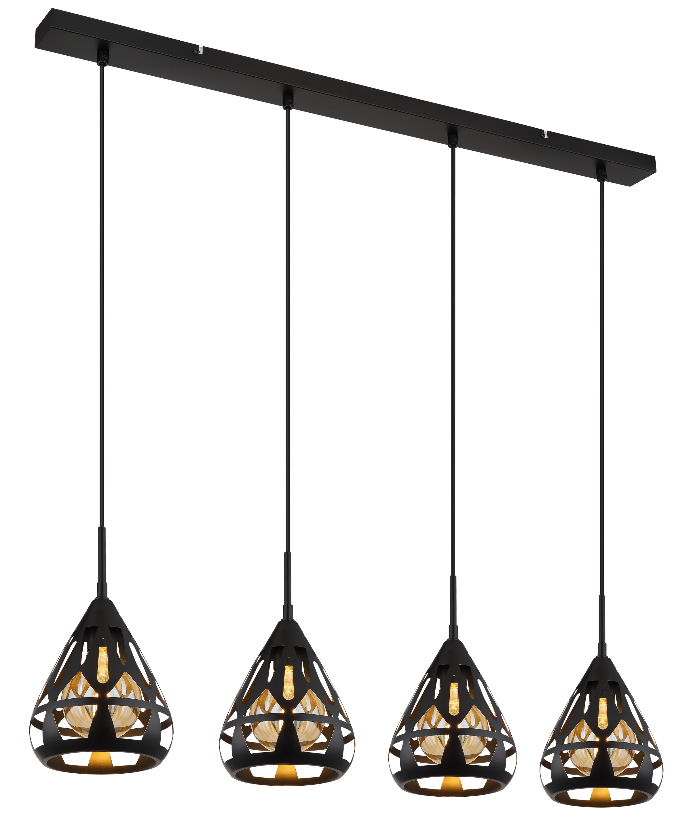 GLOBO LIGHTING Hängeleuchte »HASSAN« E27 1 Stk. Hängelampe/Pendelleuchte/Esszimmer/Wohnzimmer/Esstisch