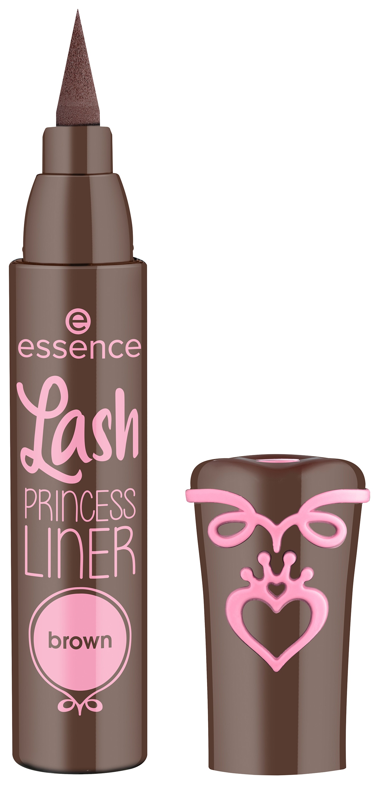 Essence Eyeliner »Lash PRINCESS LINER brown«, (Set, 5 tlg.)