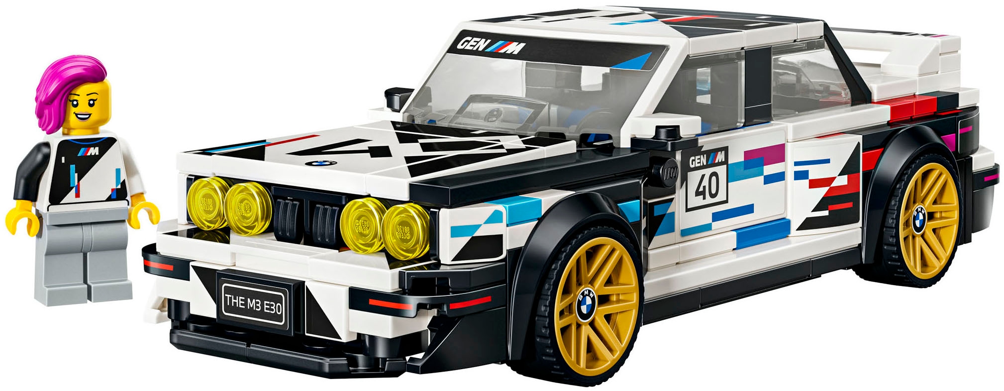 LEGO® Konstruktionsspielsteine »BMW M3 (E30) (77263), LEGO Speed Champions« Made in Europe