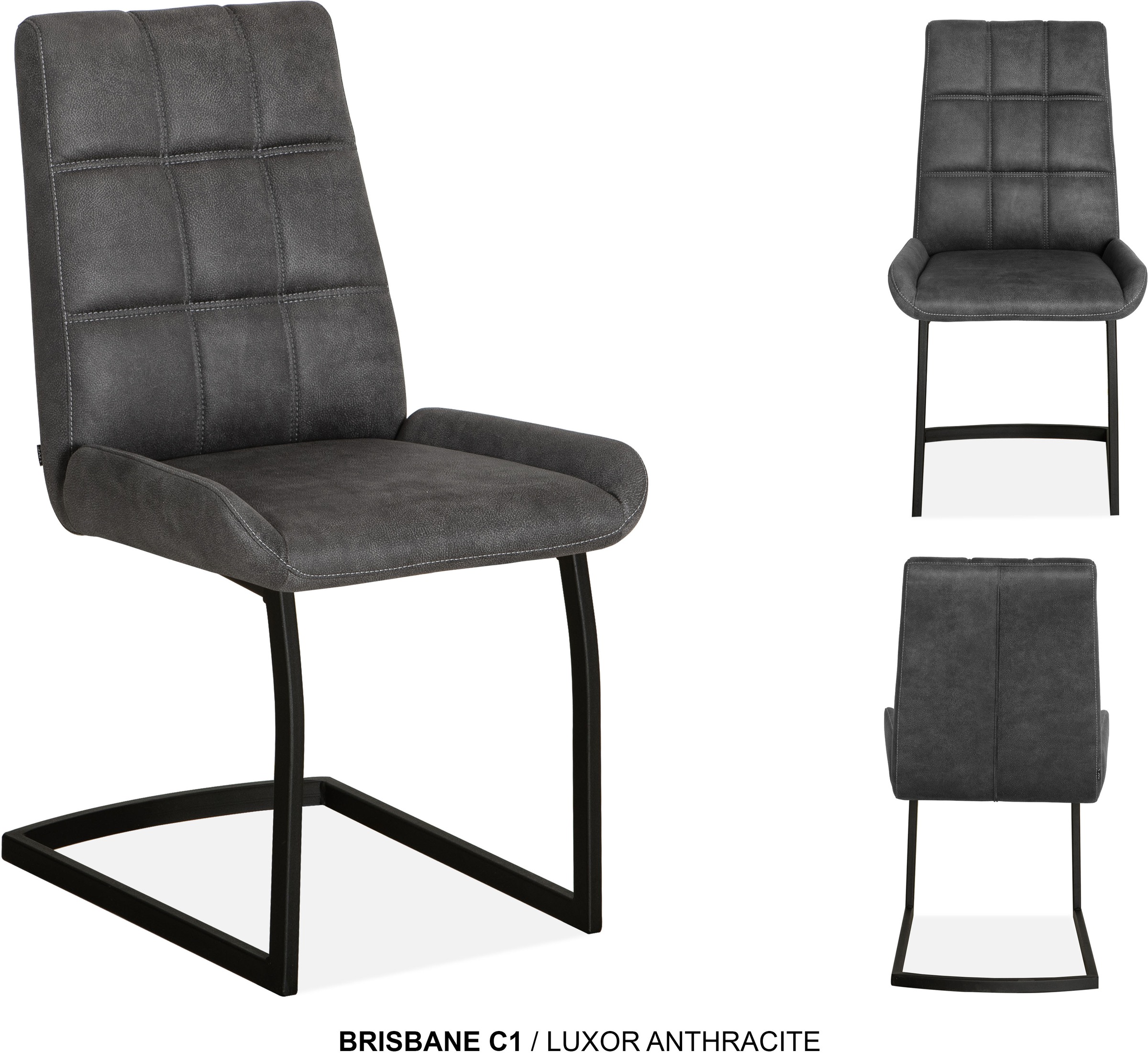 OMG Design Esszimmerstuhl »Brisbane« (Set) 1 Stk.Esszimmerstuhl, pflegeleichter Bezug