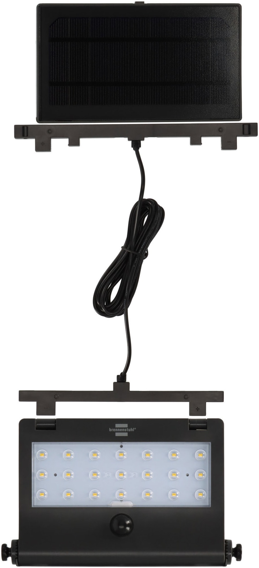 Brennenstuhl LED Solarleuchte »Solar LED SOL 1000 Pad mit Bewegungsmelder 1000lm IP65«