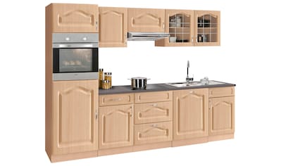wiho Küchen Küchenzeile »Linz«, mit E-Geräten, Breite 280 cm kaufen