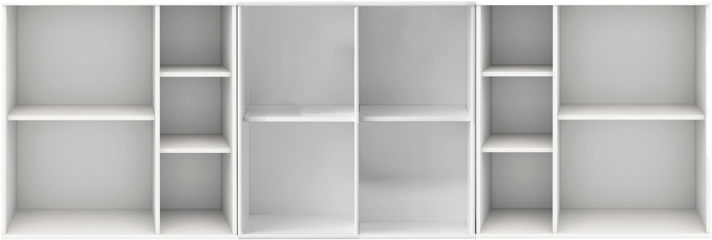 Hammel Furniture Bücherregal »Mistral Kubus« Kombination aus 3 Modulen, Breite 207cm