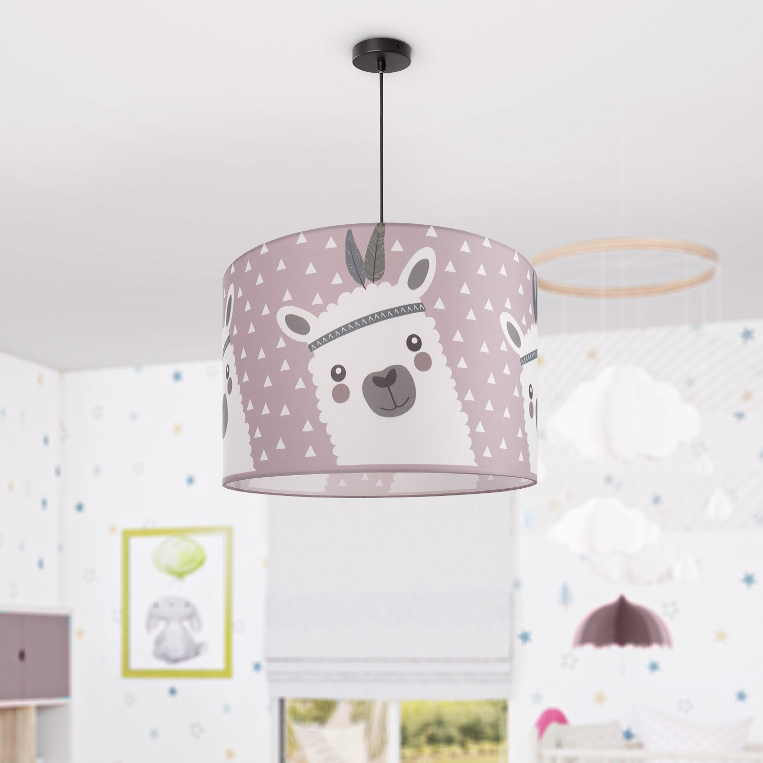 Paco Home Pendelleuchte »Ela 214«, 1 flammig, Leuchtmittel E27   ohne Leuch günstig online kaufen