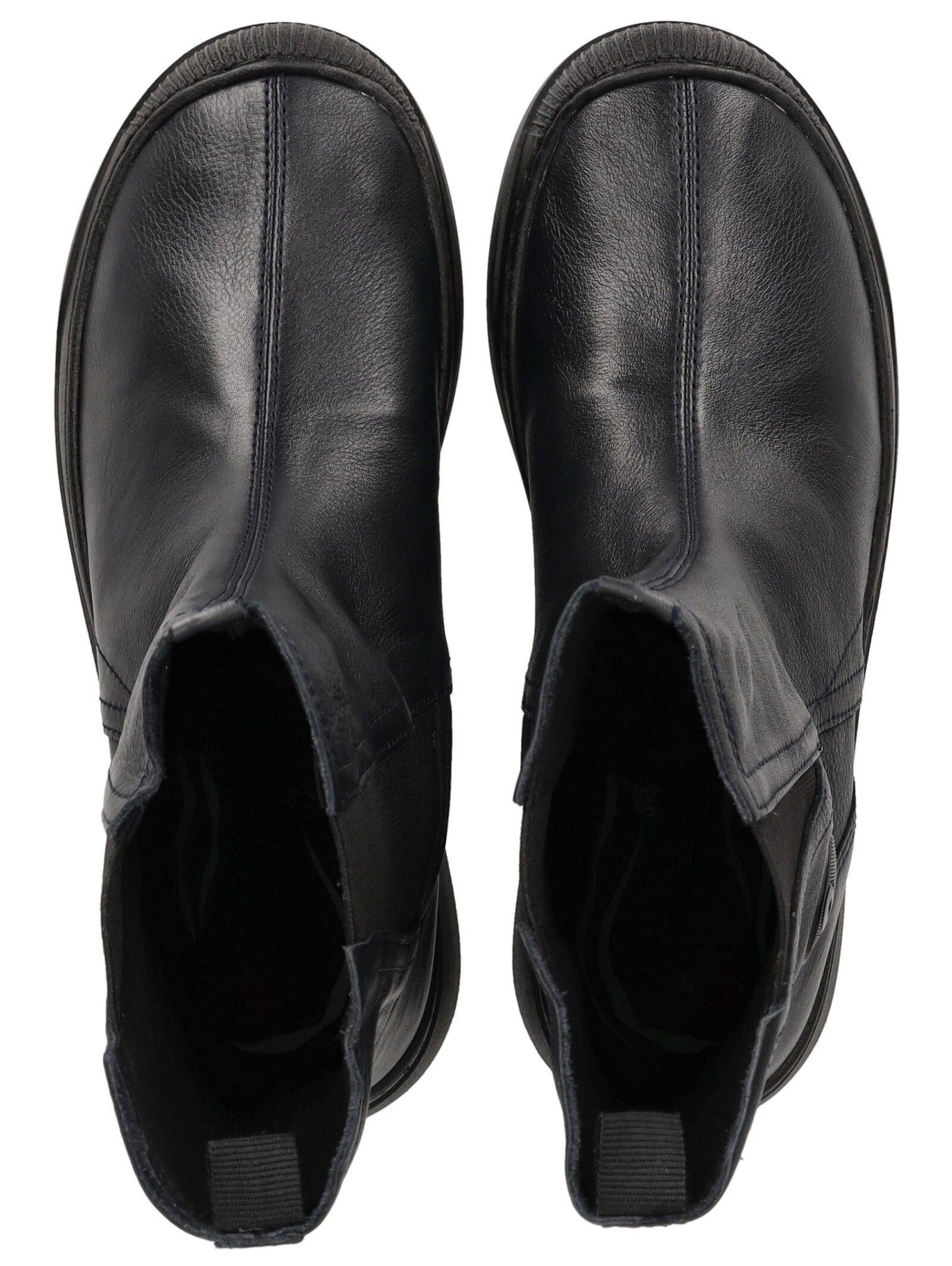 softinos Stiefel »softinos Stiefelette Leder/Textil«