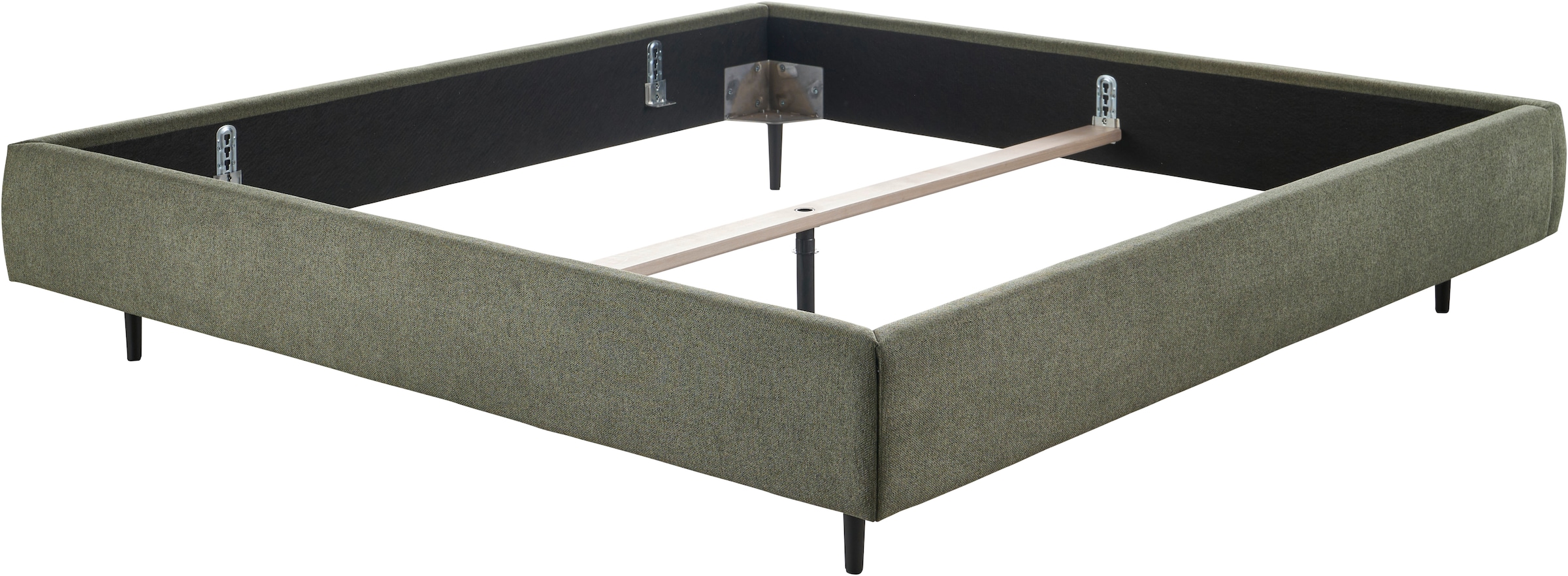 Home affaire Polsterbett »Lumira, rahmenhohes Design & wahweise Überlänge« inkl. 7-fache Einlegetiefenverstellung & saugroboterfreundliche Höhe