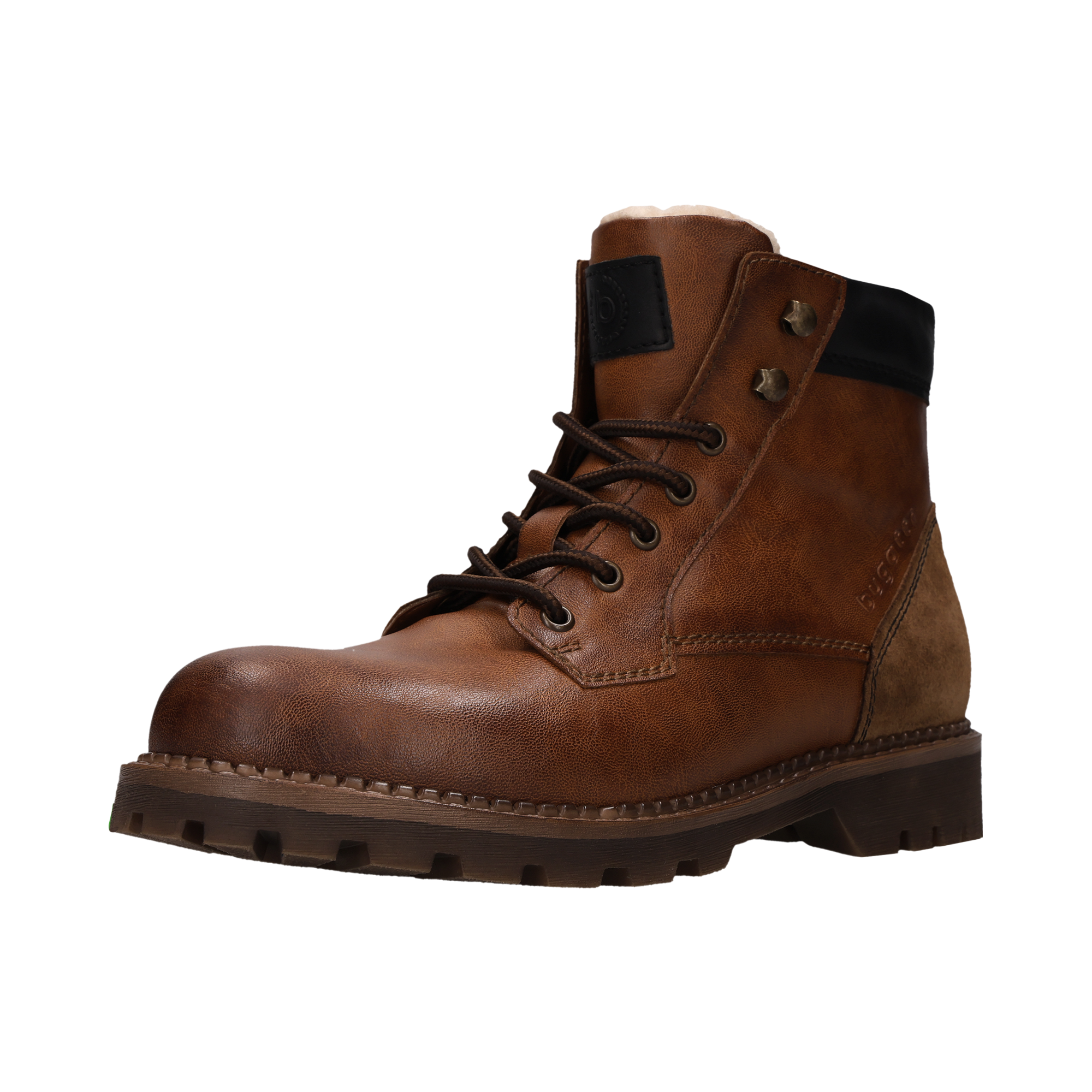 bugatti Schnürboots  Schnürstiefelette, Winterboots mit Warmfutter