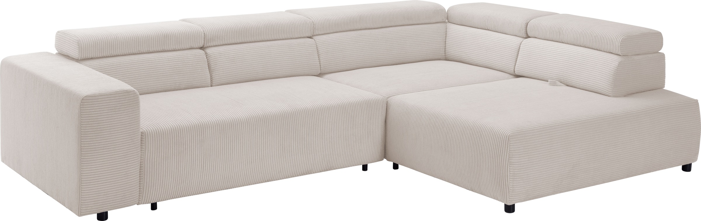 exxpo - sofa fashion Ecksofa »VITTORIO mit Komfortfunktionen, bequem und mo günstig online kaufen
