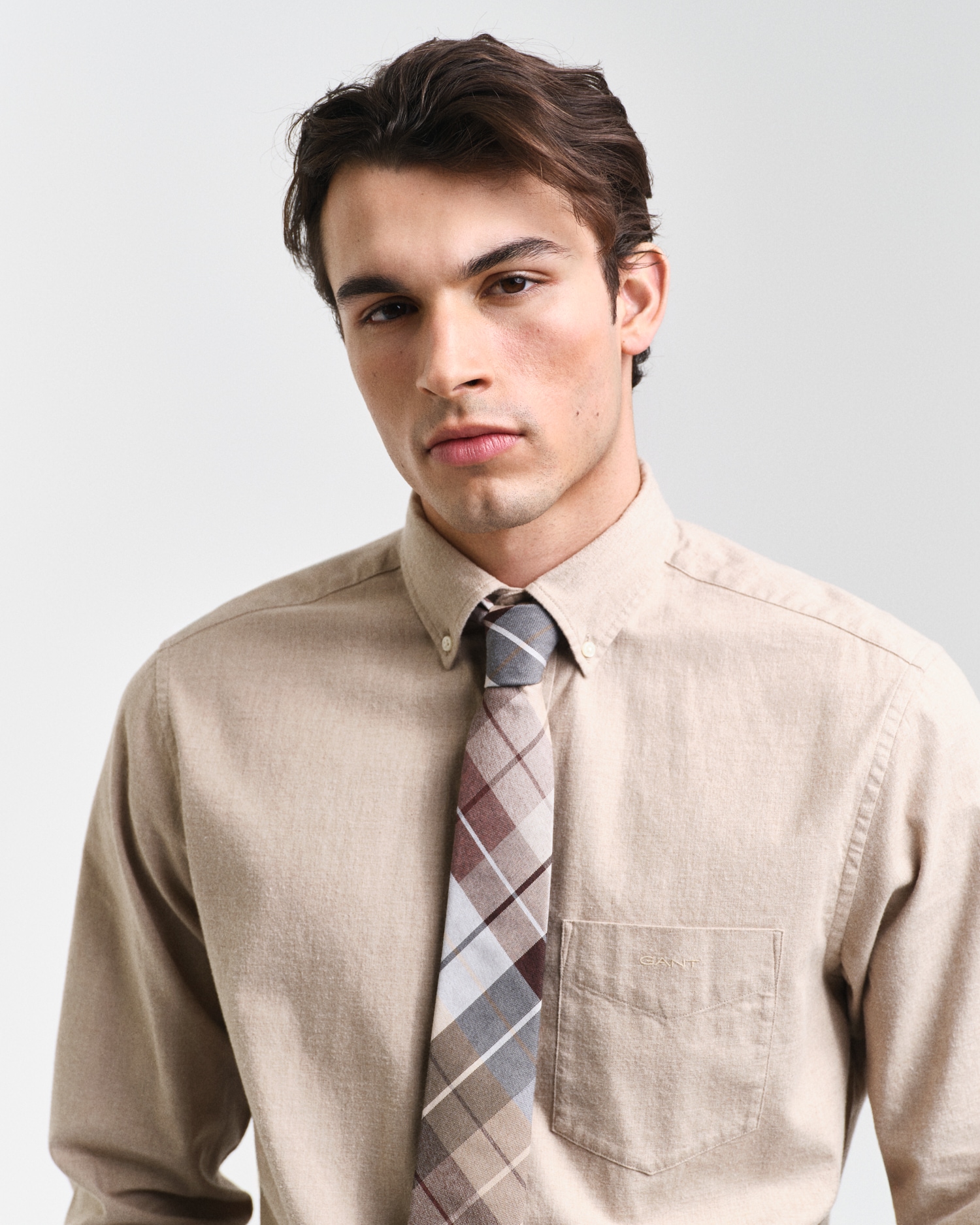 Gant Langarmhemd »REG FLANNEL MELANGE SHIRT«