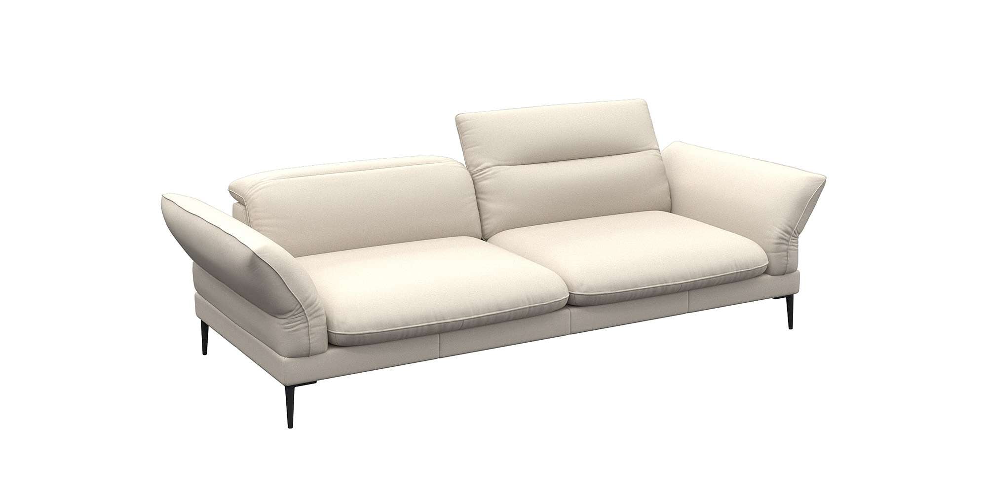 FLEXLUX 3-Sitzer »Salino, Funktionssofa, Relaxsofa«, Sofa mit Arm- und Kopf günstig online kaufen