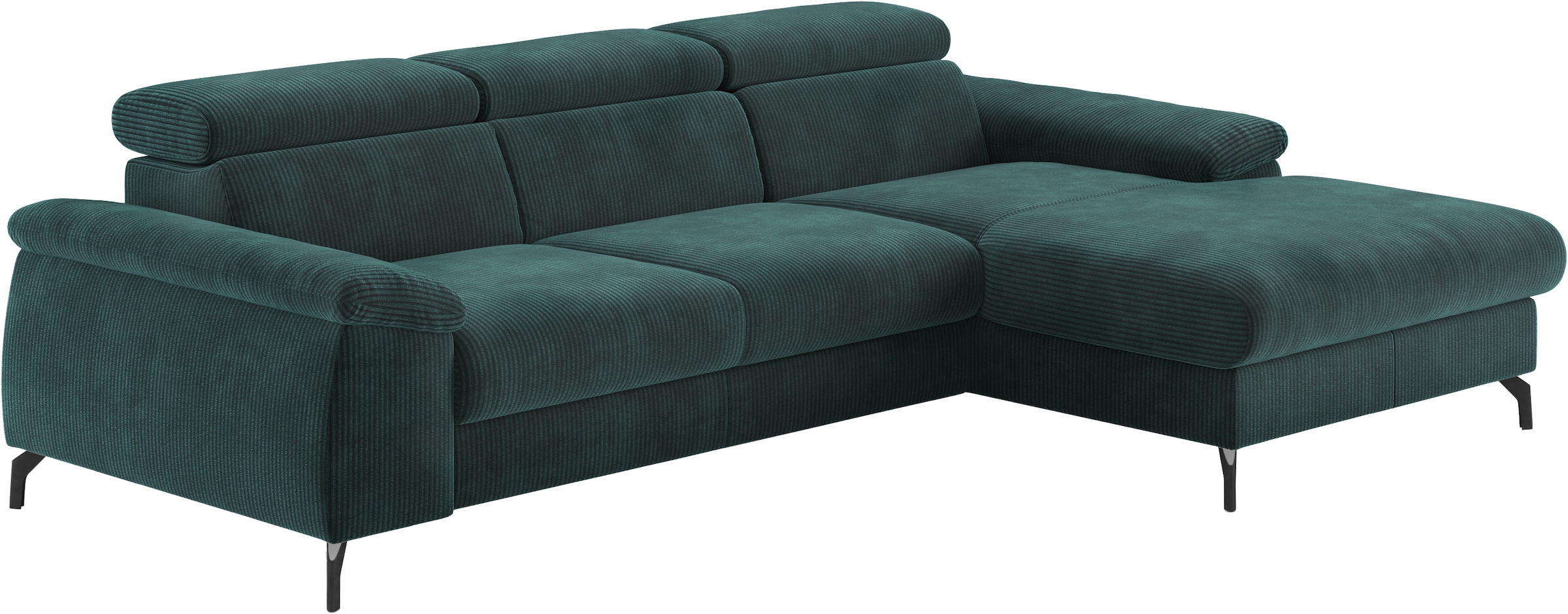 COTTA Ecksofa »Kitty L-Form«, mit Kopfteilverstellung, wahlweise mit Bettfunktion & Bettkasten