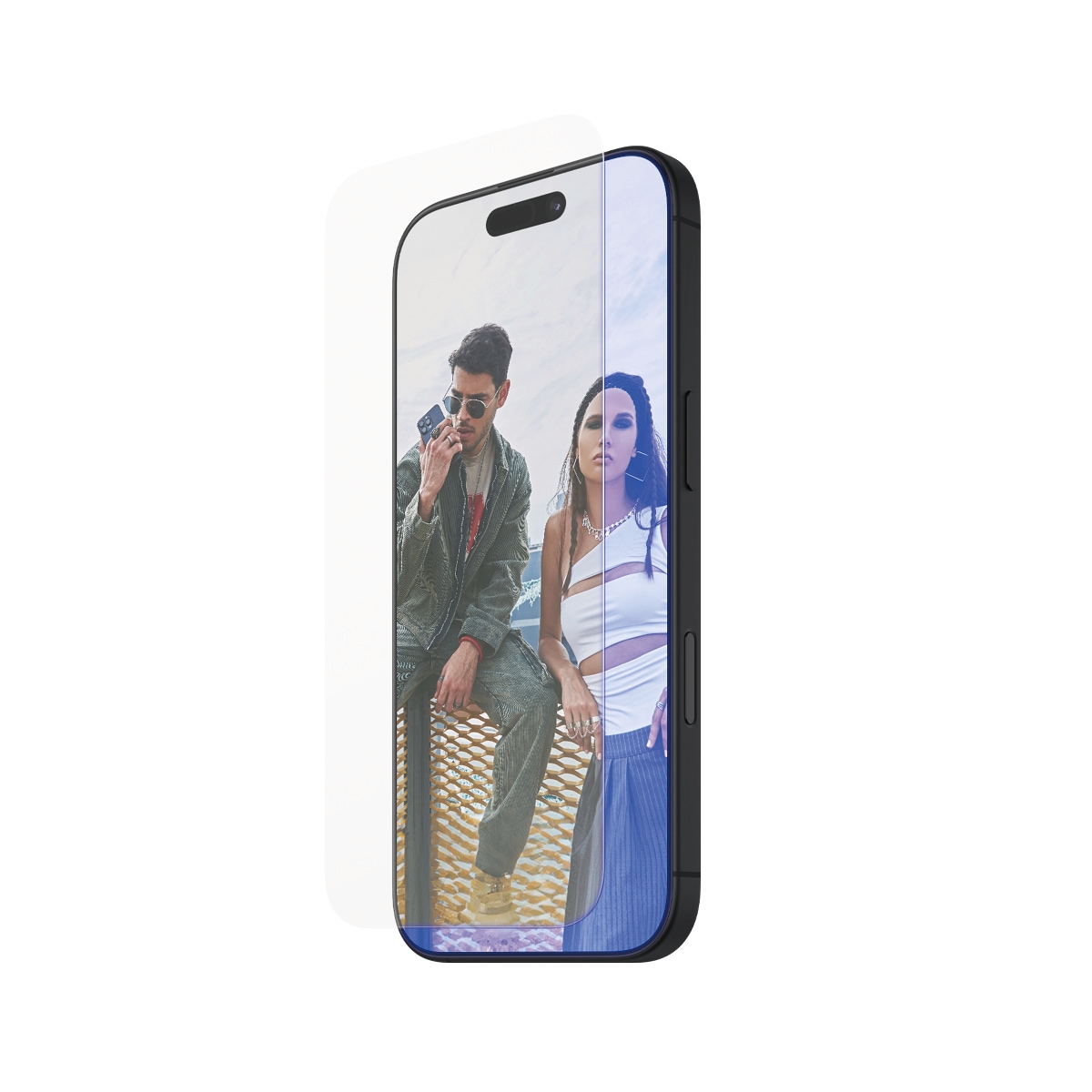 SAFE by PanzerGlass Displayschutzglas »Anti-Blue Light Screen Protection« für Apple iPhone 16 Plus;Apple iPhone 15 Plus 1 Stk. tlg. Displayschutzfolie, Schutzfolie, Bildschirmschutz, kratz- & stoßfest