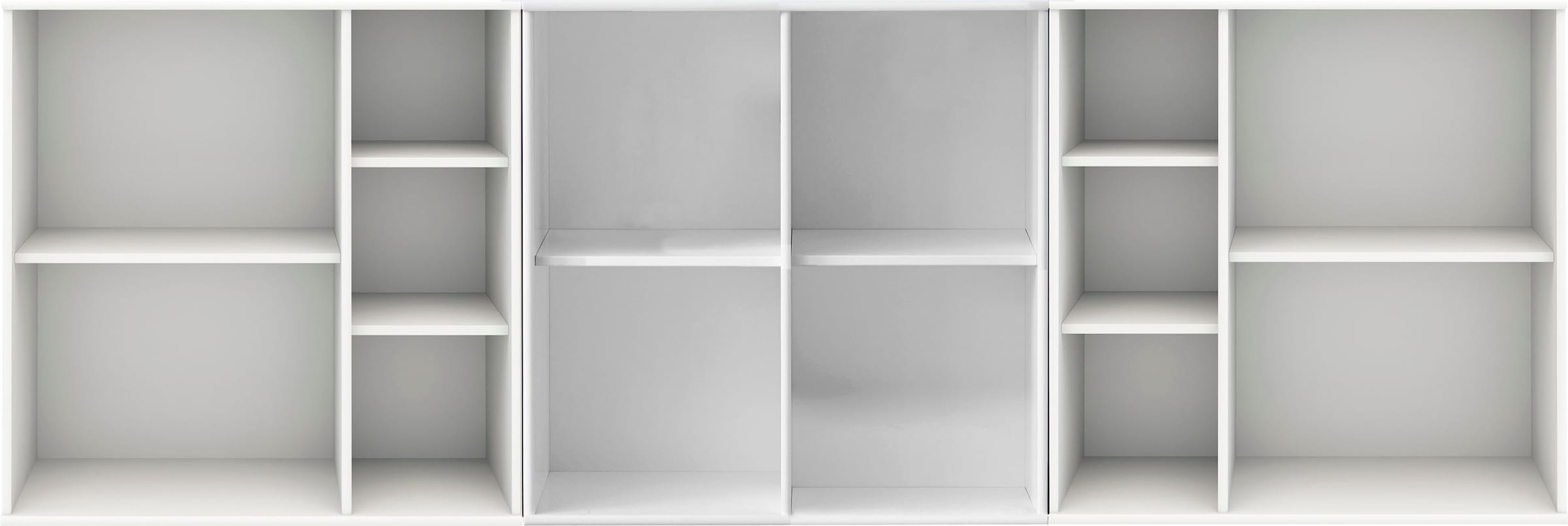Hammel Furniture Bücherregal »Mistral Kubus«, Kombination aus 3 Modulen, Breite 207cm