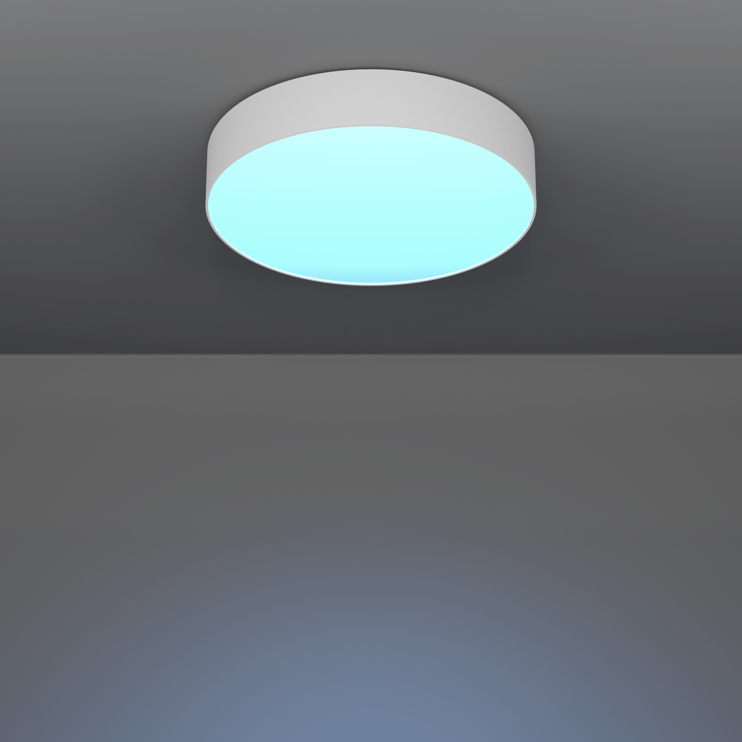 EGLO LED Deckenleuchte »GALLIZZI-Z Deckenlampe - Kunststoff - LED - 15W - IP20« LED-Modul 1 Stk. Kaltweiß | Neutralweiß | RGB | Warmweiß Wohzimmerlampe, Esszimmerlampe, Flur, Schlafzimmer, H7 x Ø39 cm