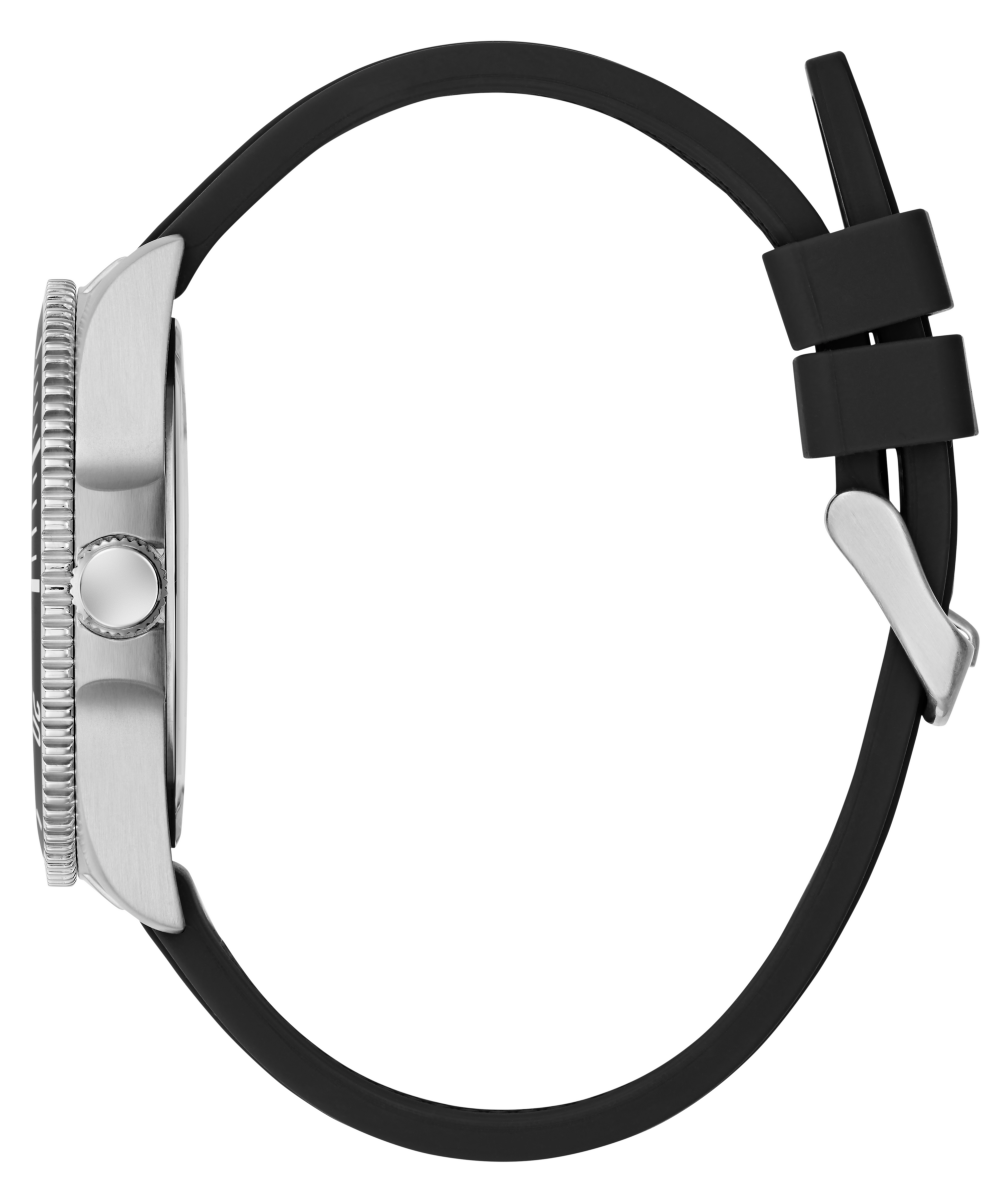 Guess Quarzuhr »CLIFF«, Armbanduhr, Herrenuhr, Silikonarmband