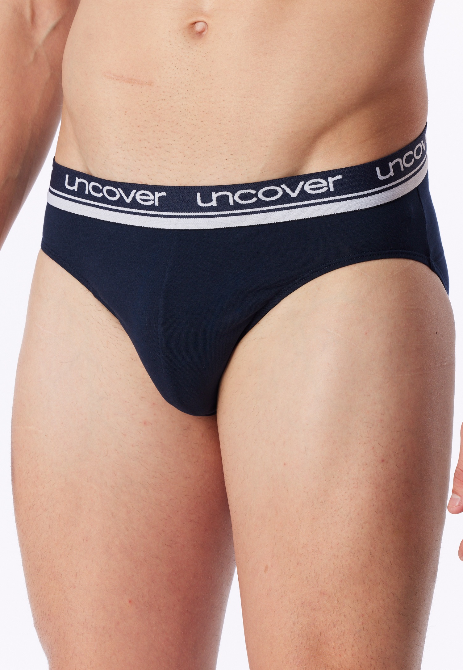 uncover by SCHIESSER Rioslip »Uncover Cotton« elastisch, sportlicher-Look, ohne Eingriff, Logo-Bund