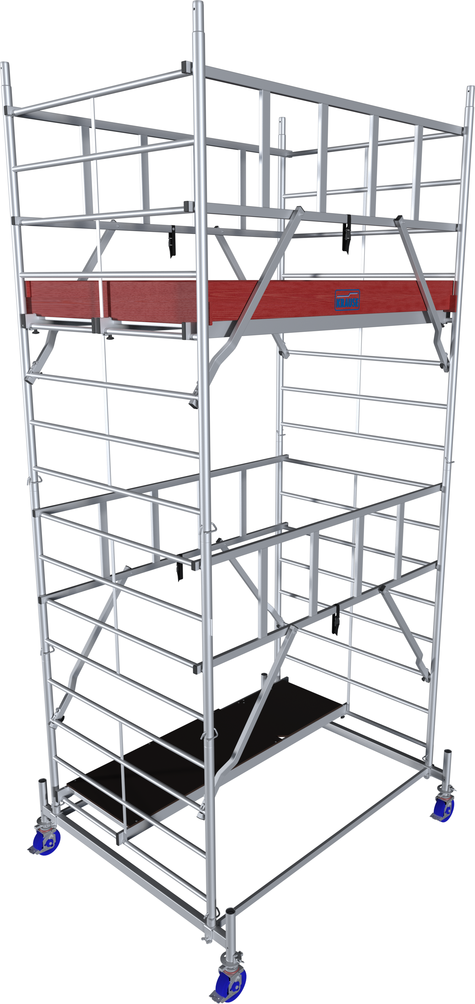 KRAUSE Fahrgerüst »ProTec XXL Breitaufbau« Set,  Arbeitshöhe: 5,3 Meter