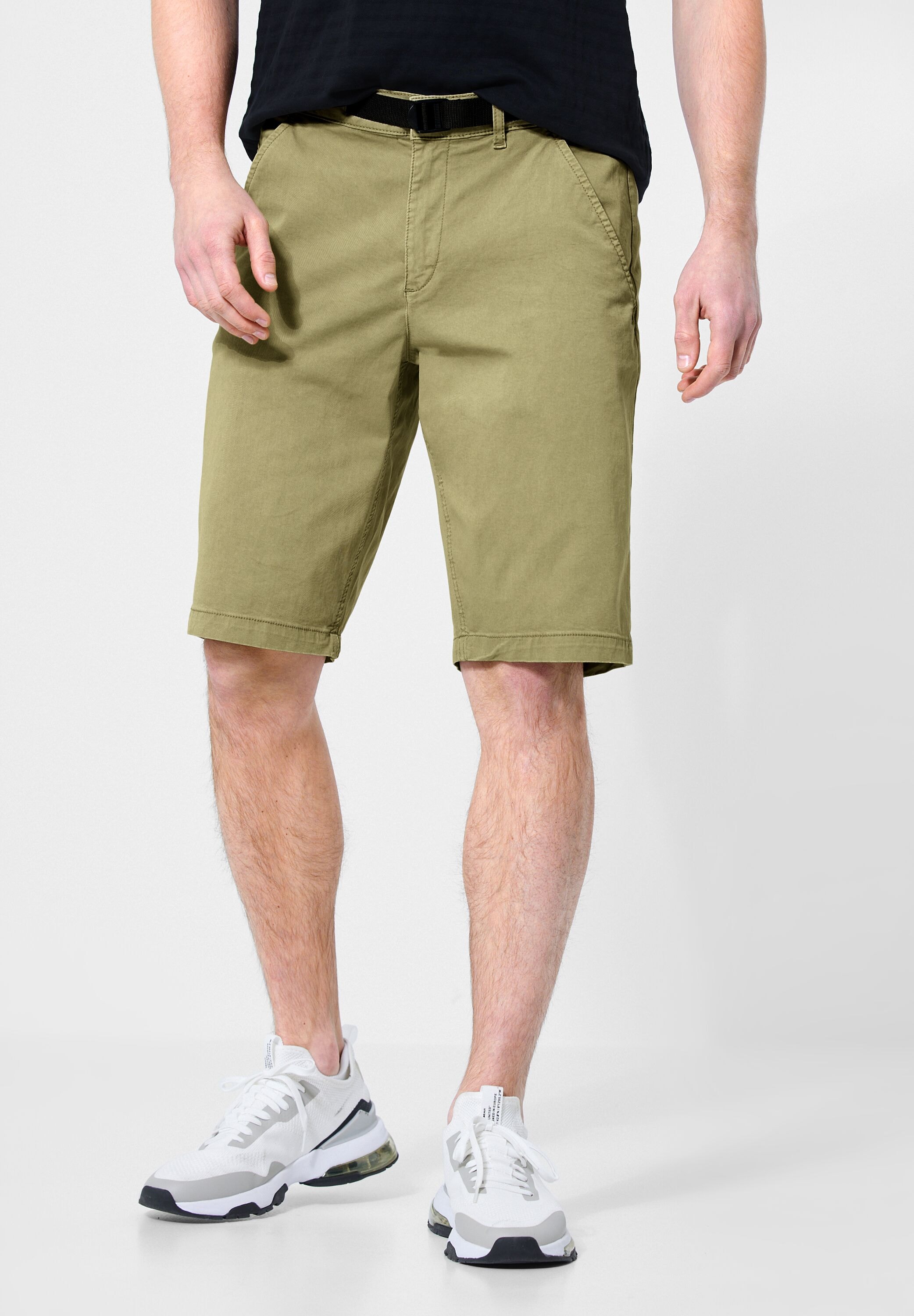Bild von STREET ONE MEN Shorts, mit Bindegürtel