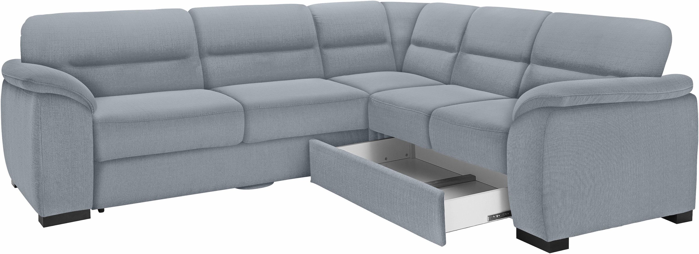 sit&more Ecksofa "Montego L-Form, B: 256cm" wahlweise mit Bettfunktion und günstig online kaufen