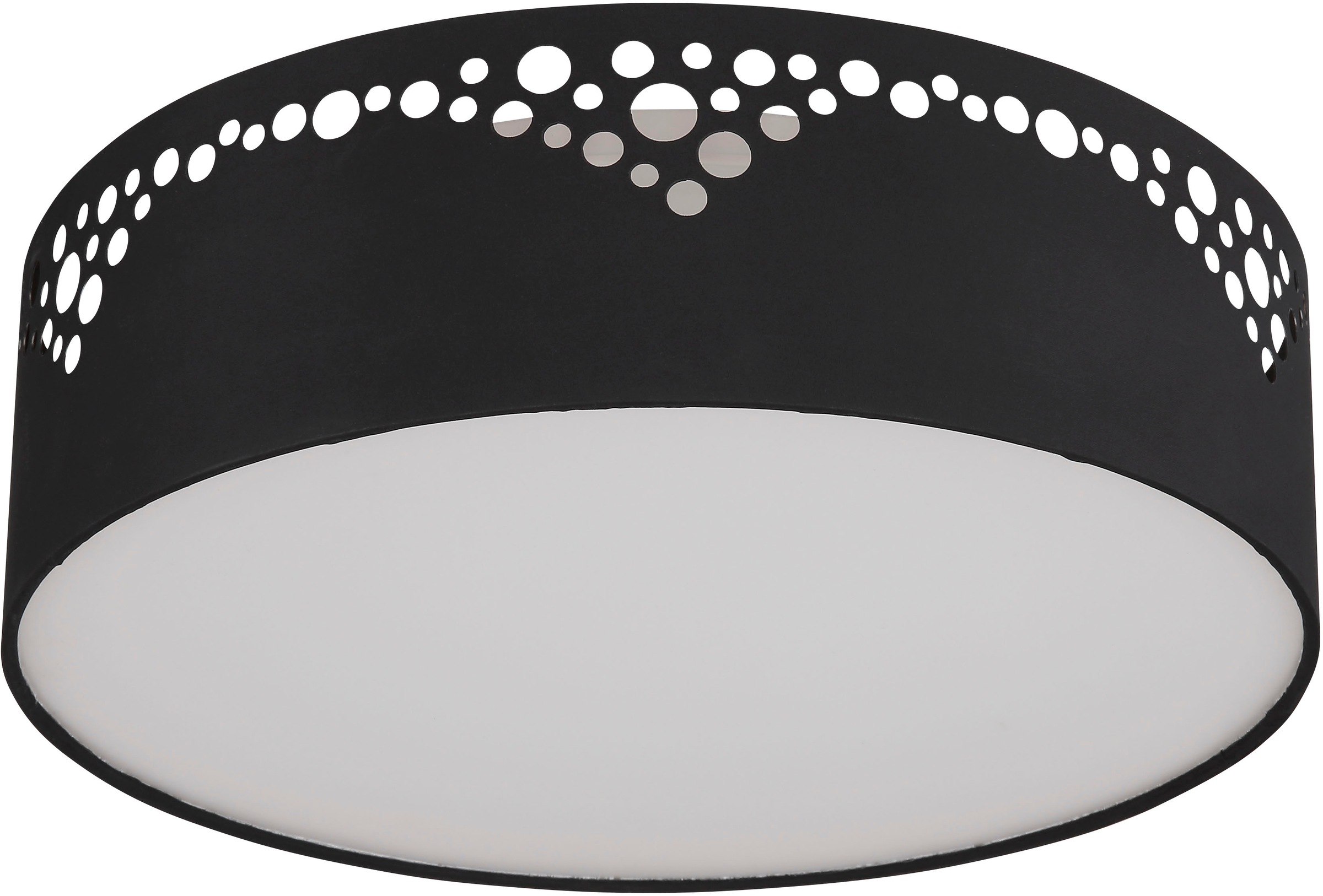GLOBO LIGHTING Deckenleuchte »INGEBORG« E27 1 Stk. Deckenleuchte für Wohn- & Schlafzimmer Textil