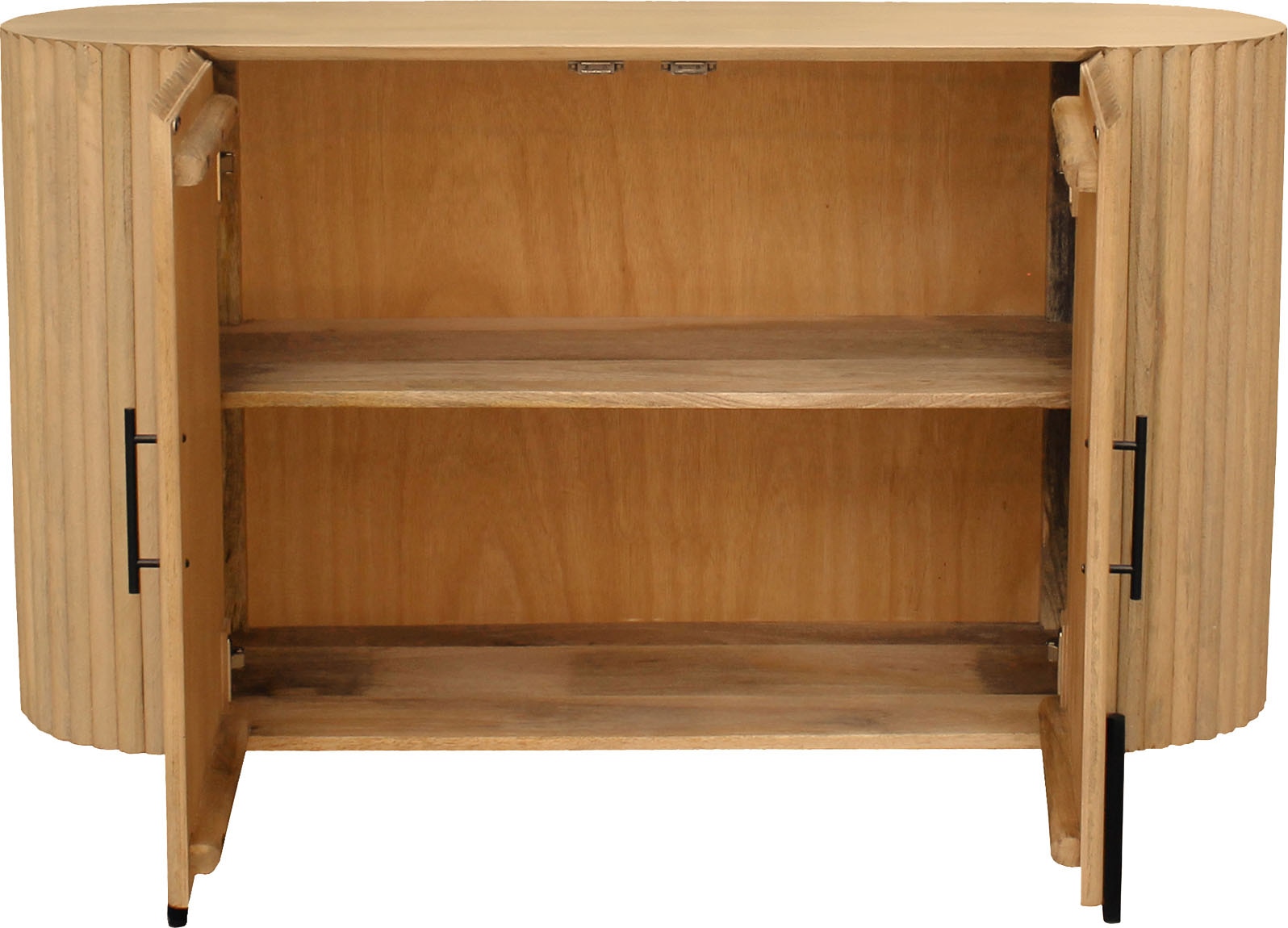 SIT Kommode, (1 St.), Lamellen-Design im Retro Stil