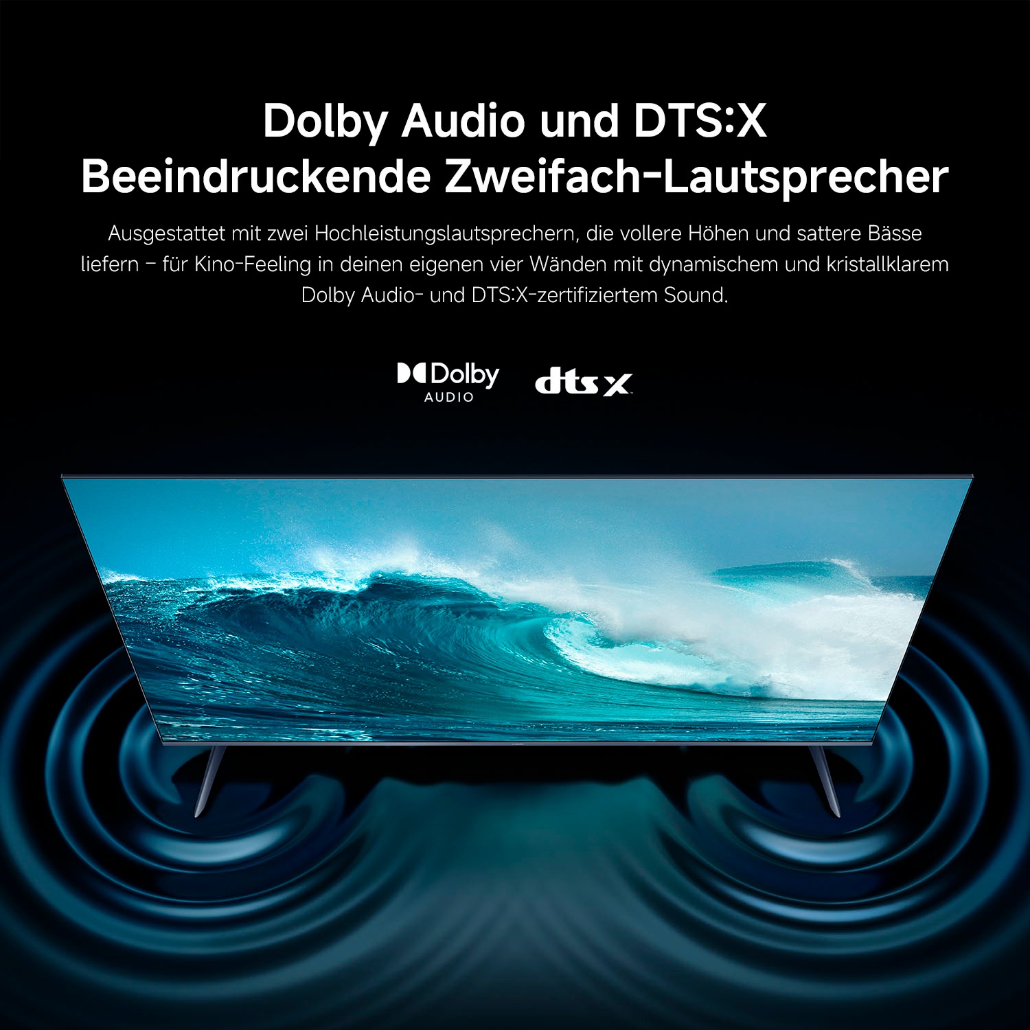 Xiaomi QLED-Fernseher »L55MB-APEU« 138 cm/55 ″ Smart-TV Xiaomi TV A Pro 55 (2026)