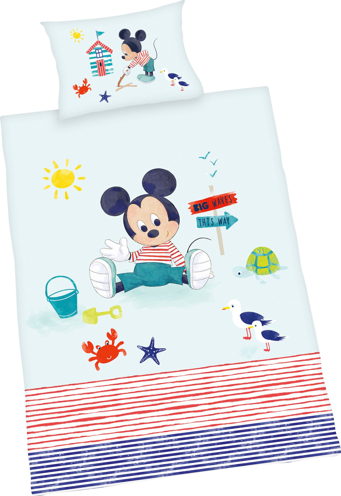 Disney Babybettwäsche »Disney´s Mickey Mouse«, mit liebevollem Motiv