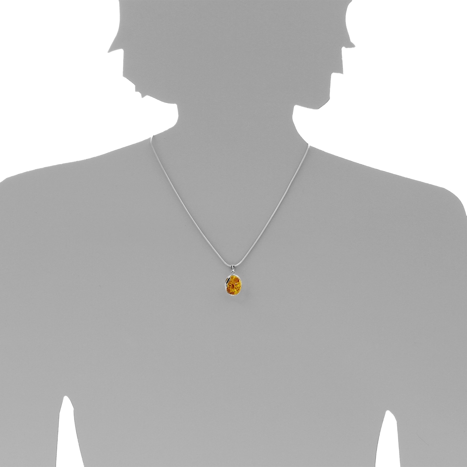 OSTSEE-SCHMUCK Kettenanhänger »Ostsee-Schmuck Anhänger Melanie Anhänger Melanie« (1 Stk. tlg.)