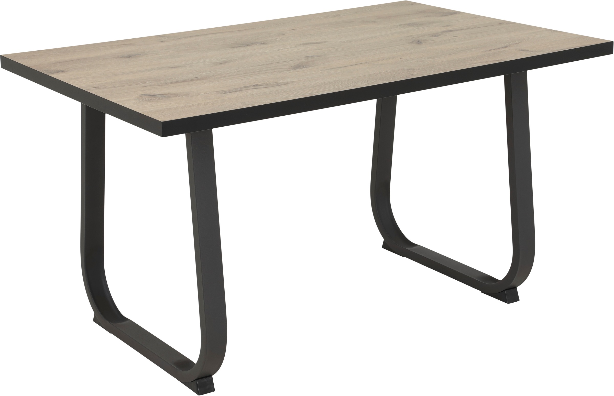 HELA Essgruppe »RUHR« 4 Stk. tlg. Kufentisch 140x90 cm, Schwingstuhl und Ba günstig online kaufen