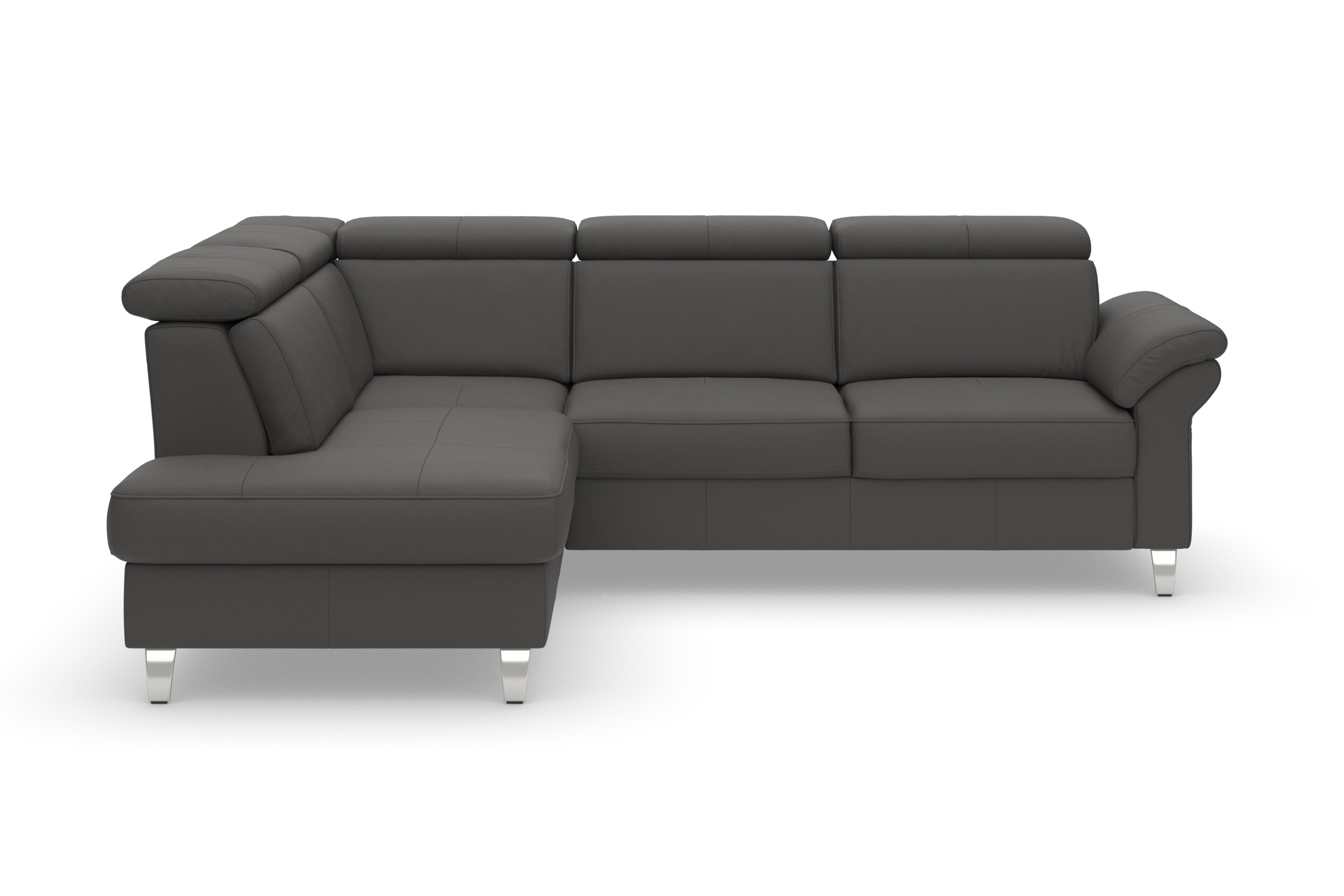 sit&more Ecksofa »Arngast L-Form« inklusive Kopfteilverstellung und Federke günstig online kaufen