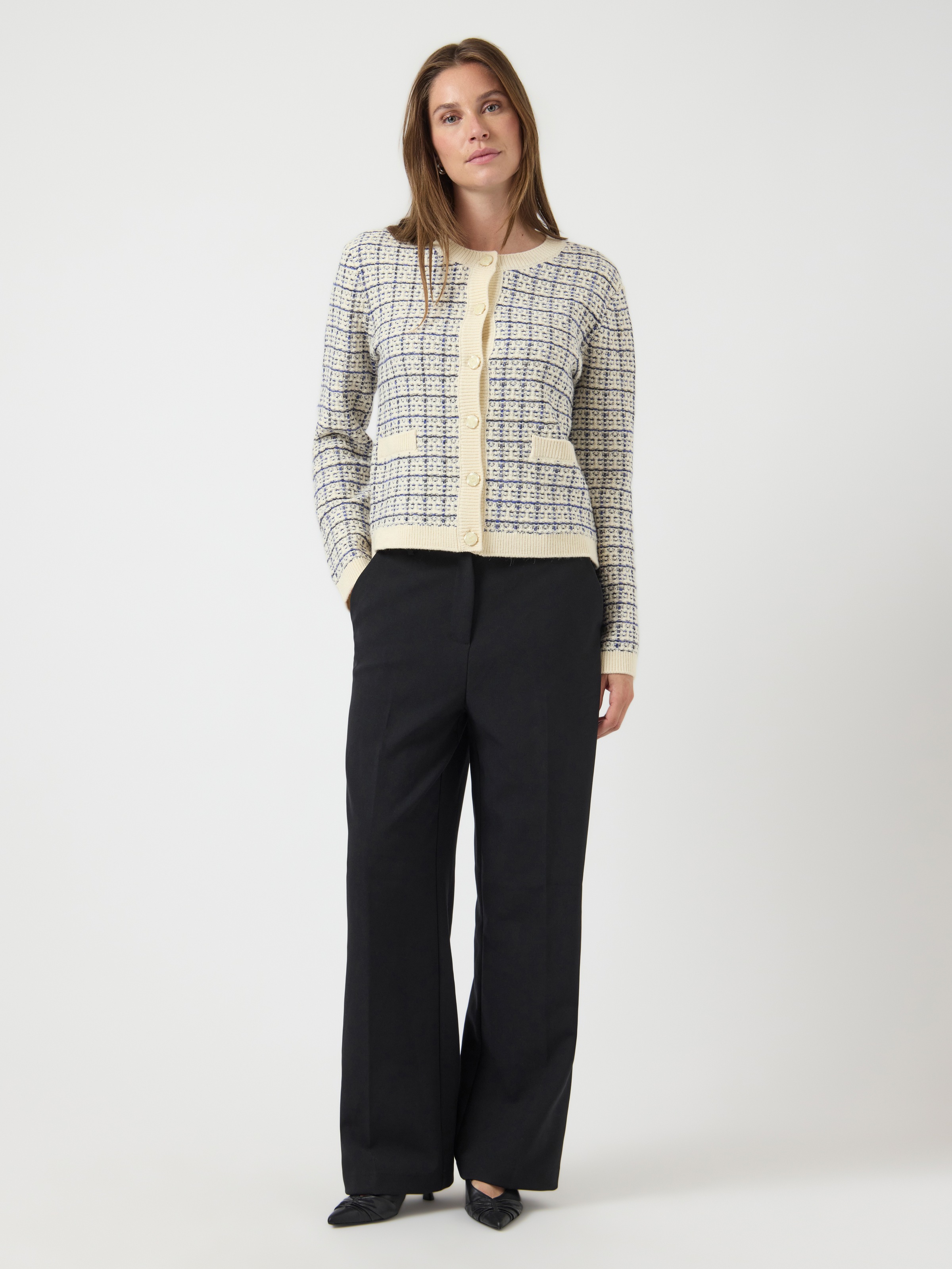 Y.A.S Strickjacke »YASLIVIA LS SHORT KNIT CARDIGAN S. NOOS«