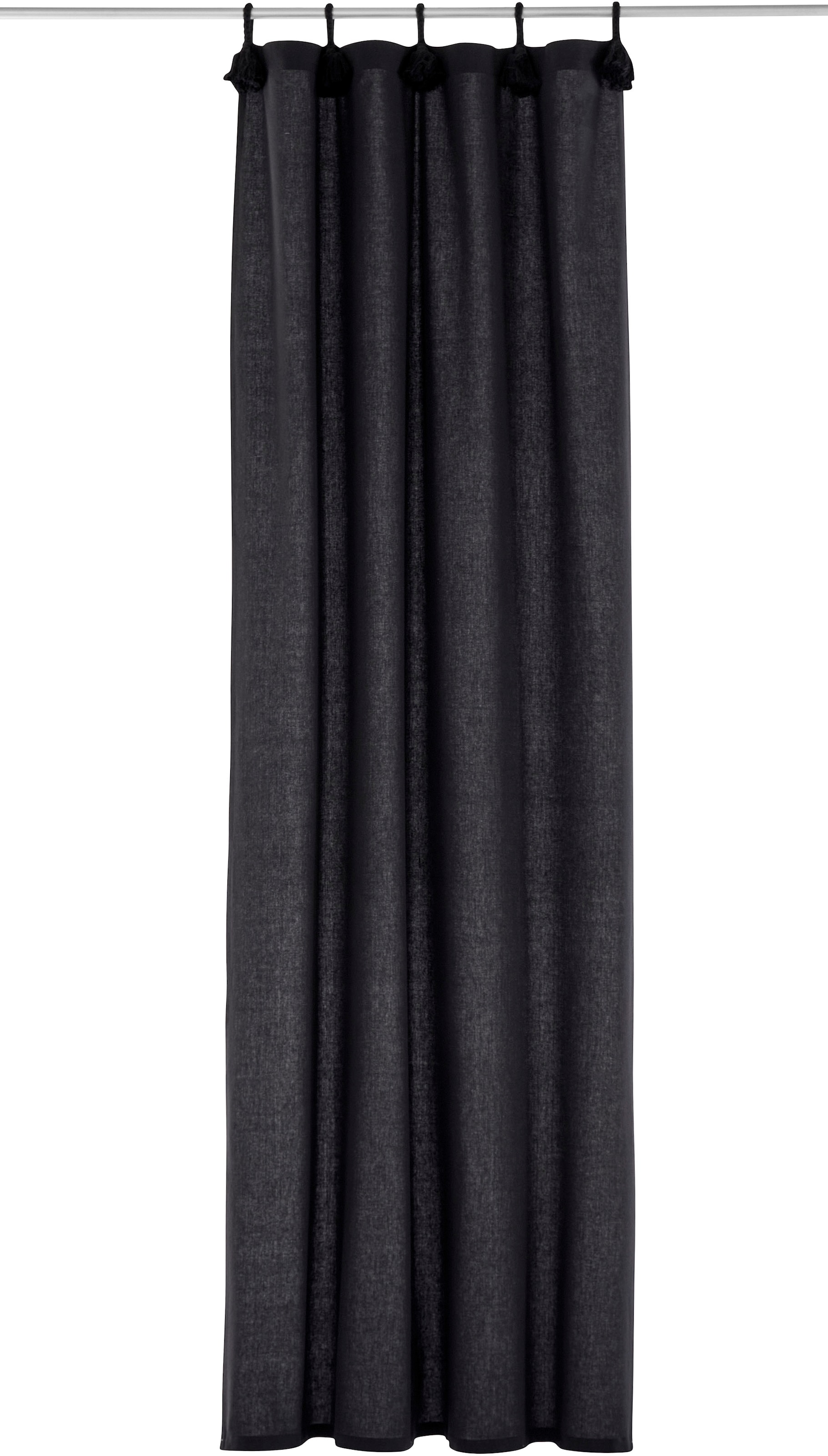 LeGer Home by Lena Gercke Gardine »Jada« Schlaufen 1 Stk. tlg. blickdicht, günstig online kaufen