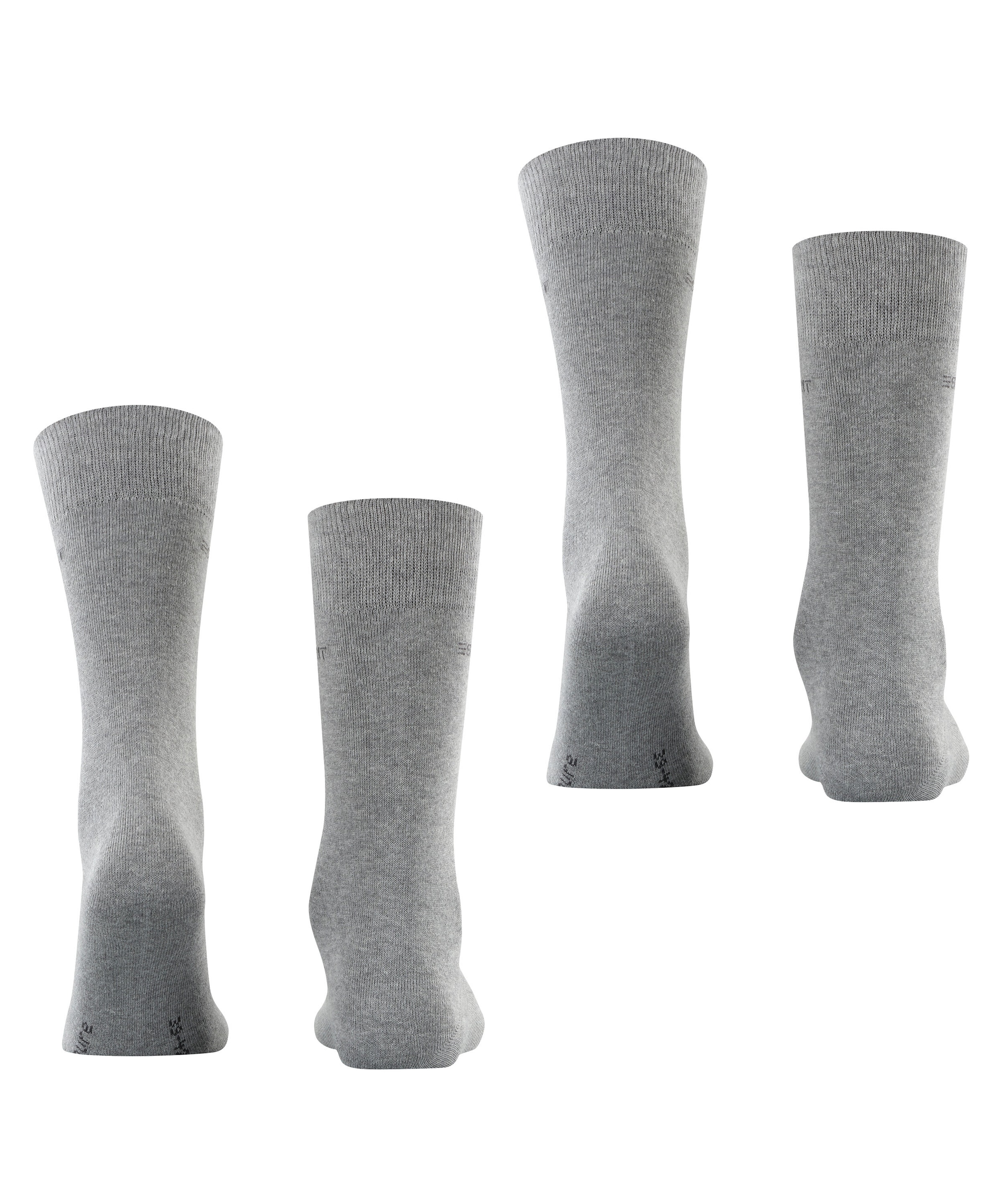 Esprit Socken »Basic Uni« 2er Pack, 2 Stk. tlg. mit hohem Baumwollanteil atmungsaktiv