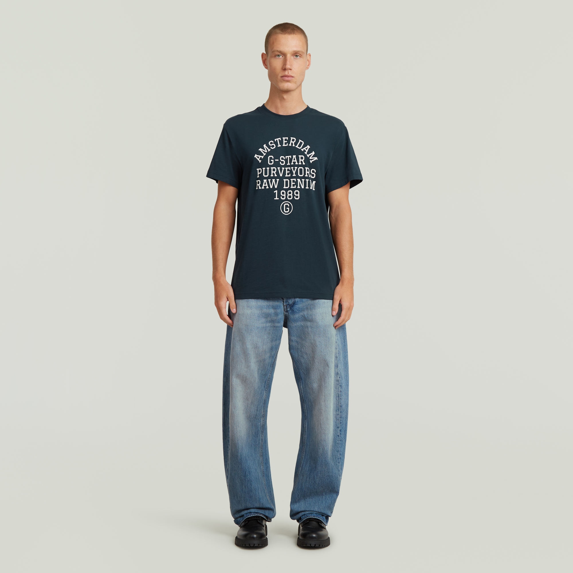 G-STAR T-Shirt »Purveyors« mit Rundhals, Frontprint