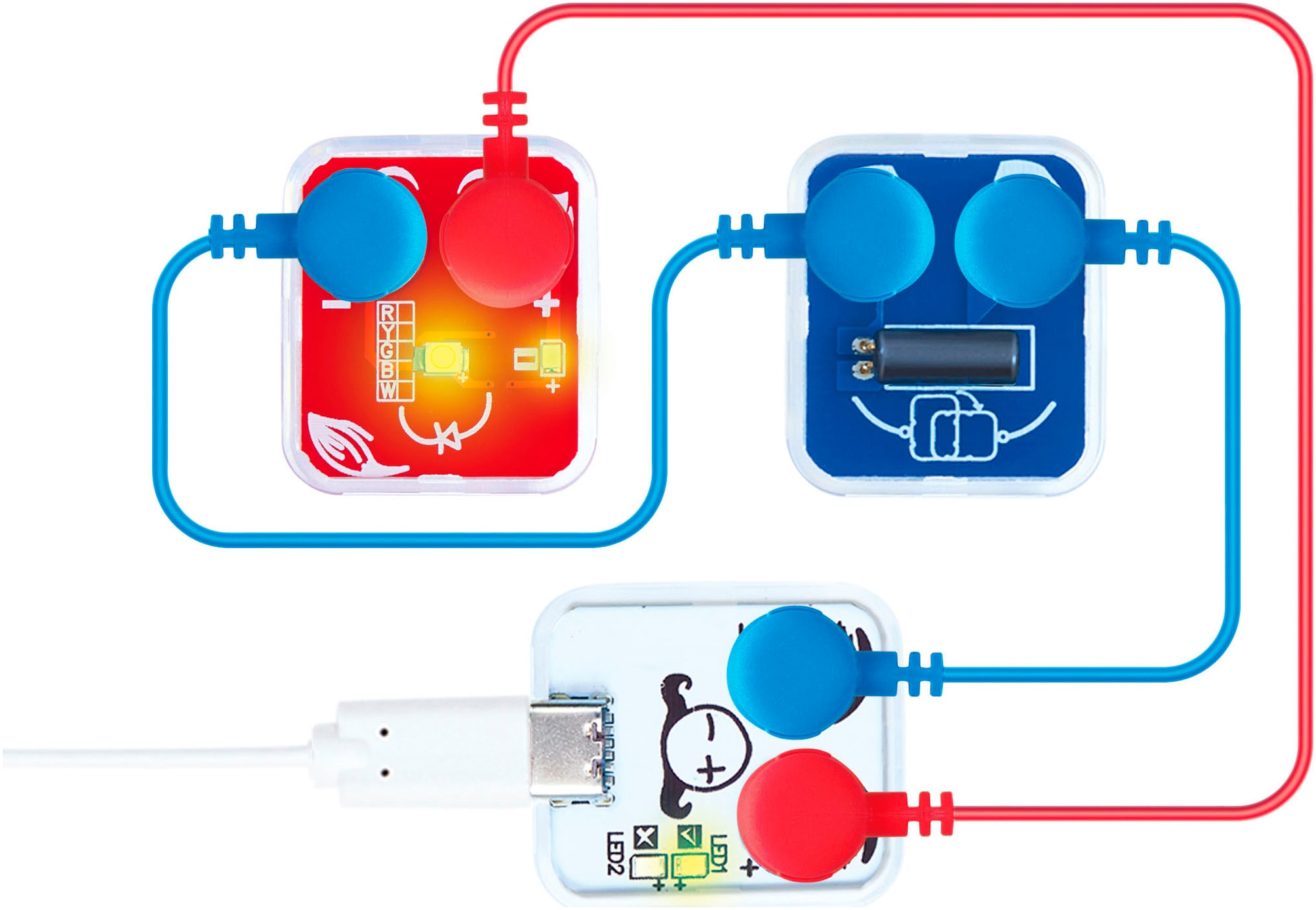 Hape Experimentierkasten »Forscher Schaltkreise-Set Basic«
