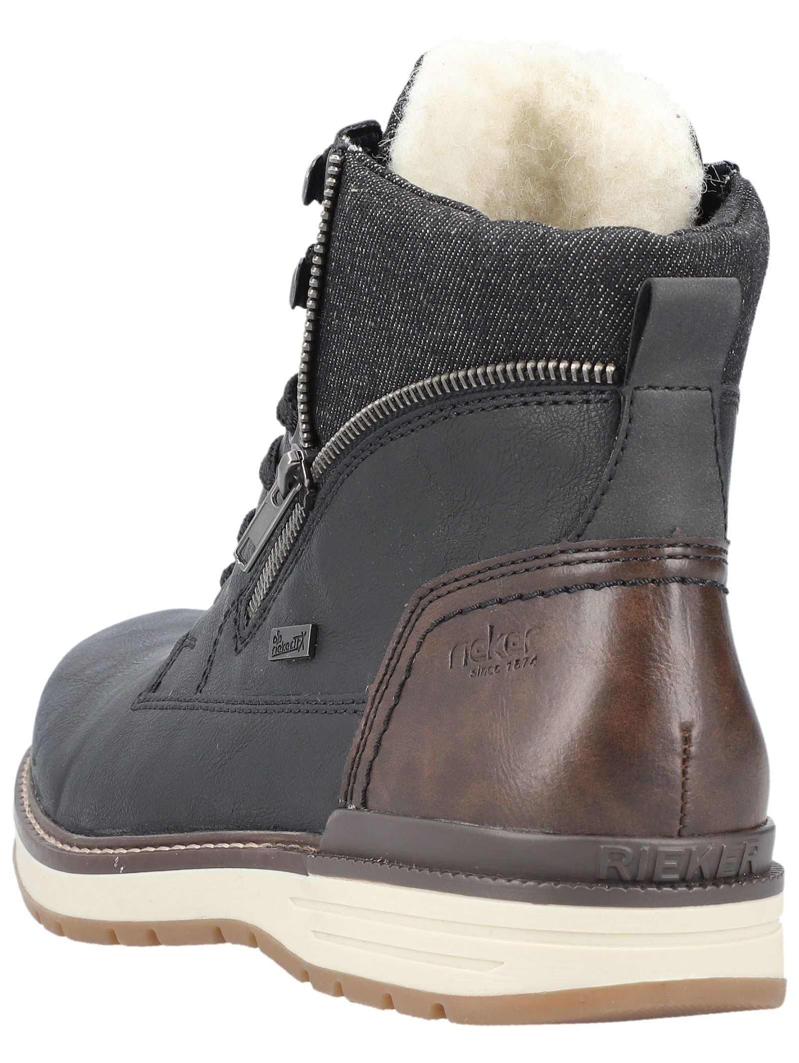 Rieker Schnürstiefelette »Rieker Stiefelette Lederimitat«