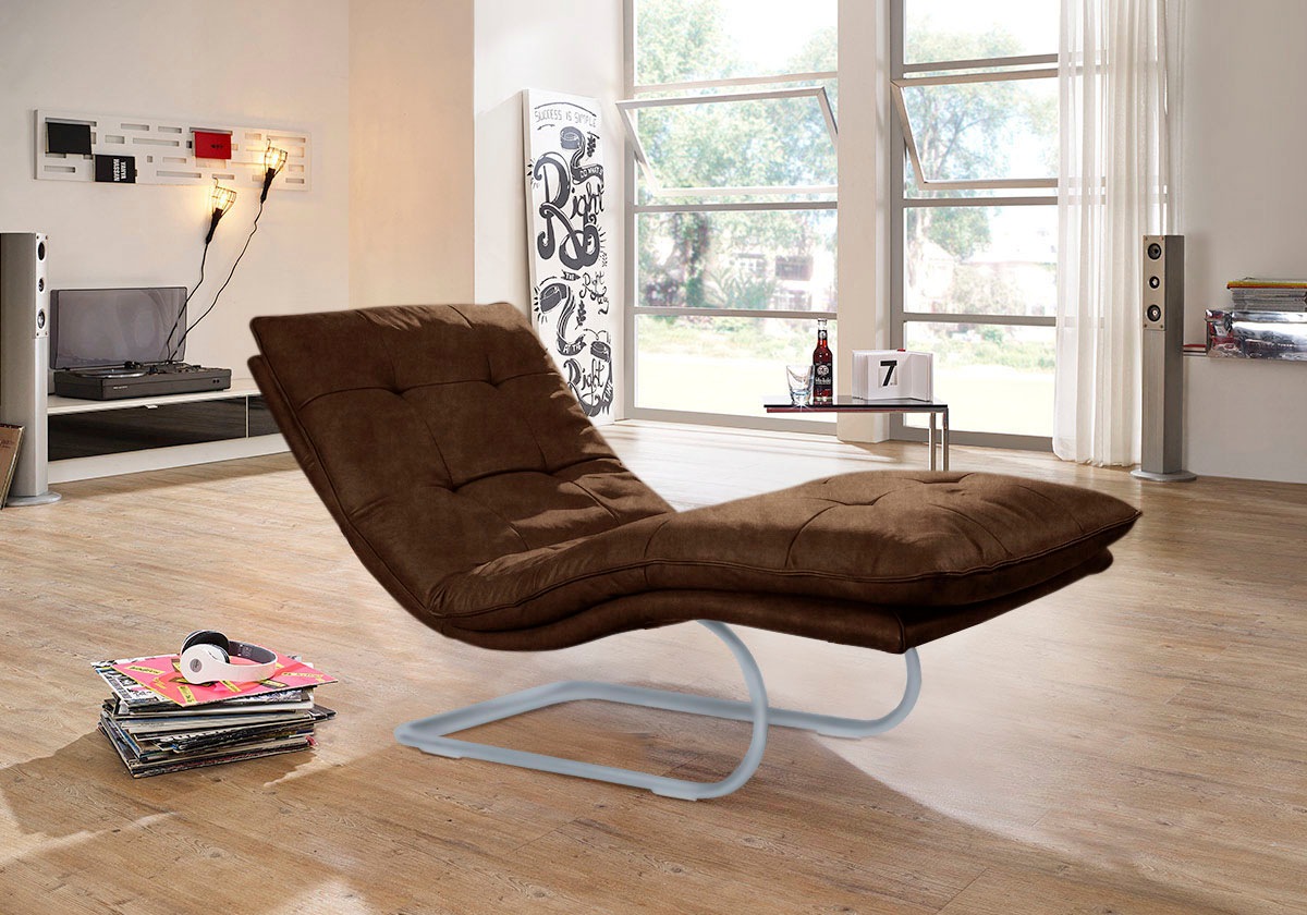 W.SCHILLIG Relaxliege »daily dreams« in Waffelkissen-Optik, wahlweise mit M günstig online kaufen