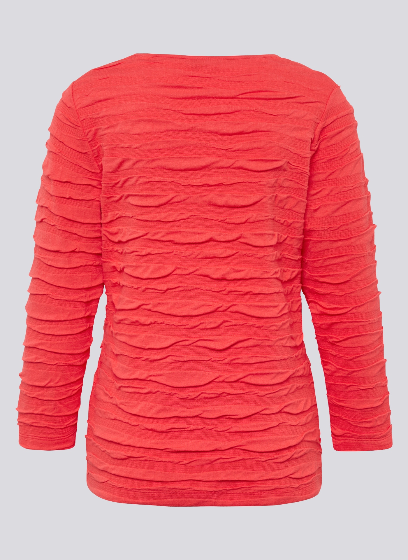 Rabe 3/4-Arm-Shirt mit Struktur Muster