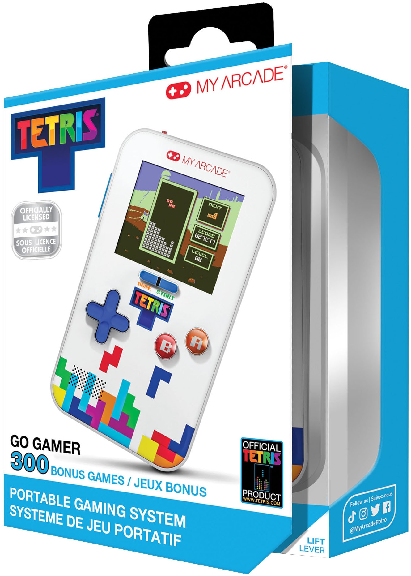MYARCADE Retro Konsole »Go Gamer Tetris«