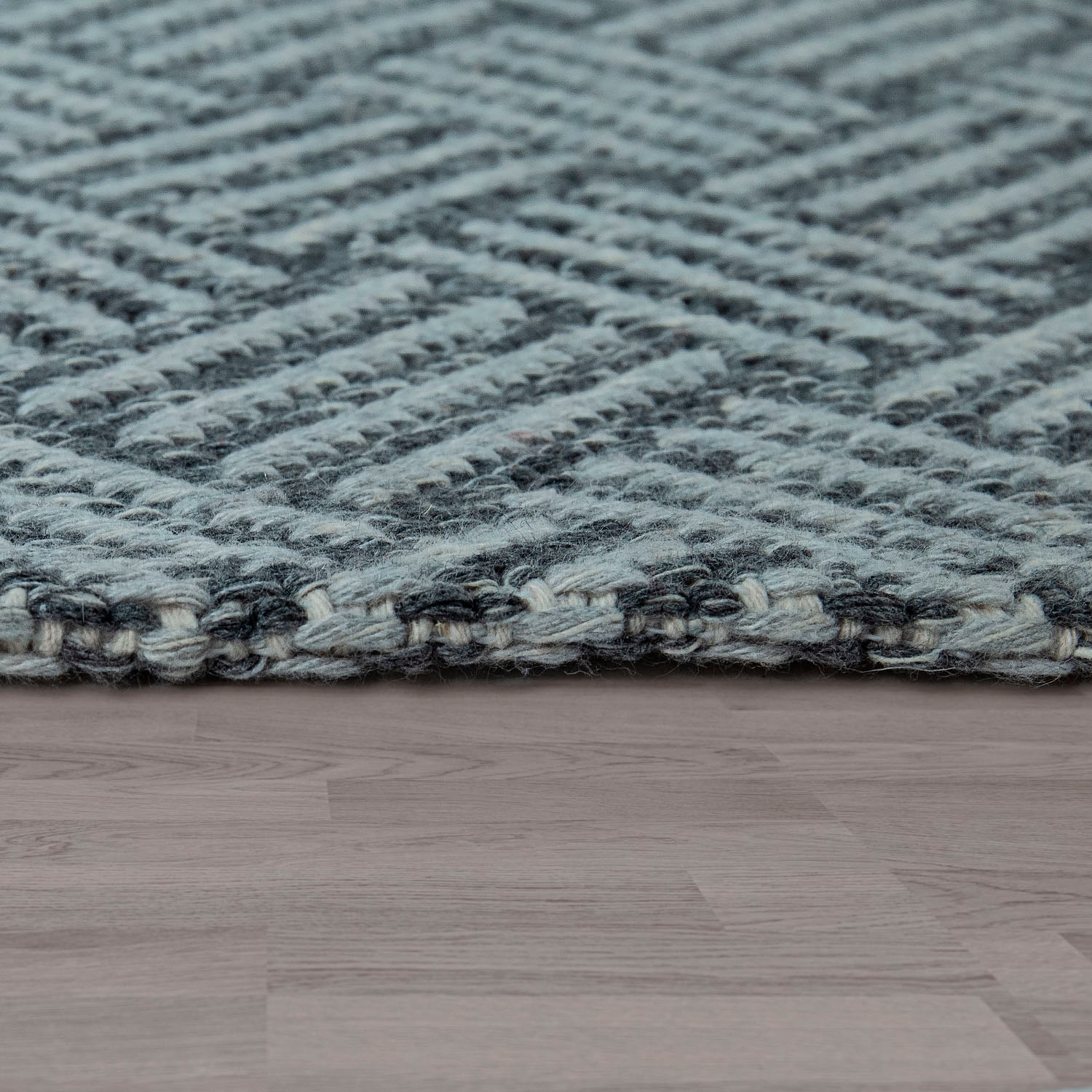 Paco Home Teppich »Varadero 461«, rechteckig, 4 mm Höhe, 3D-Design, Kurzflor, Wohnzimmer